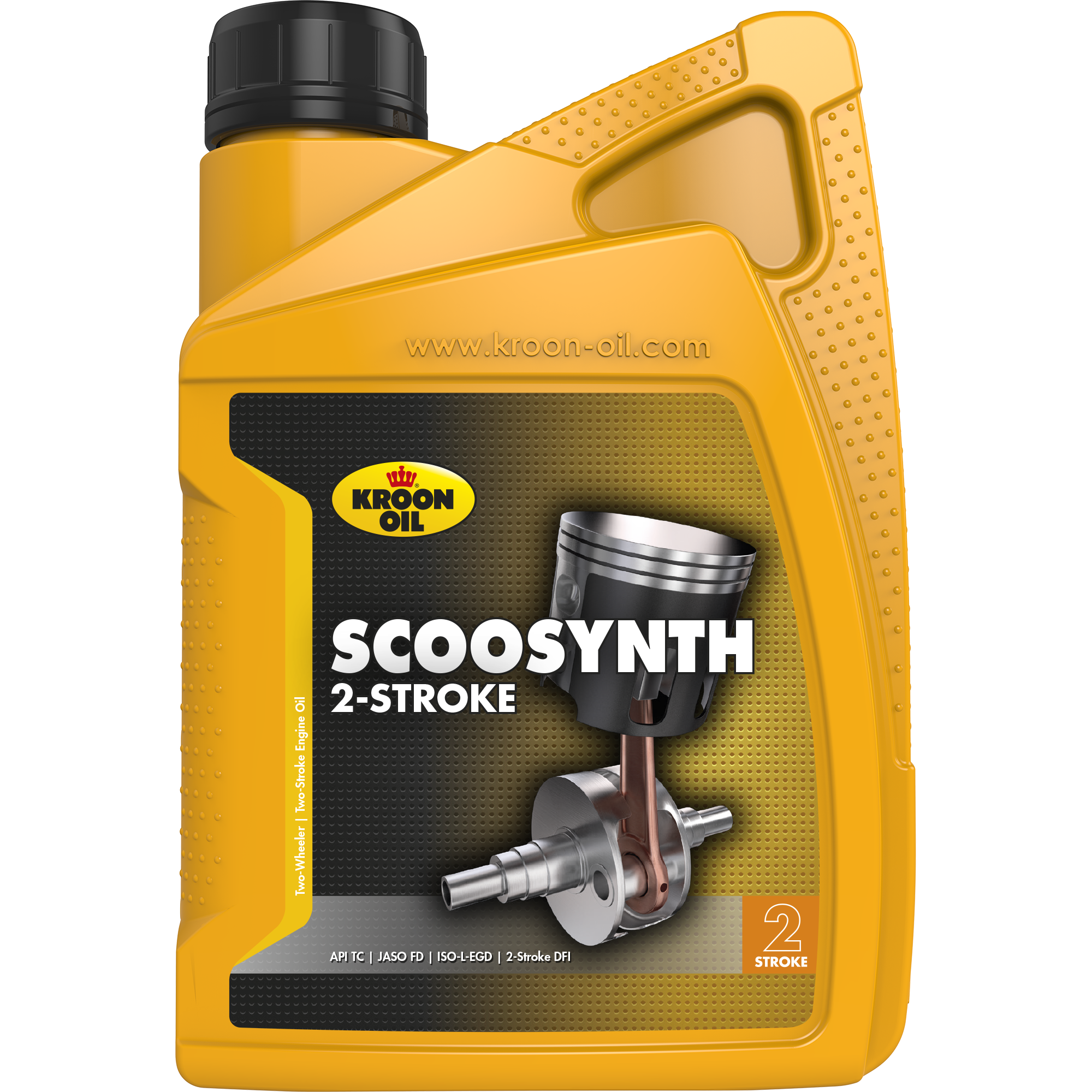 02224-1 Scoosynth is een semi-synthetische 2-takt scooter (benzine) motorolie.