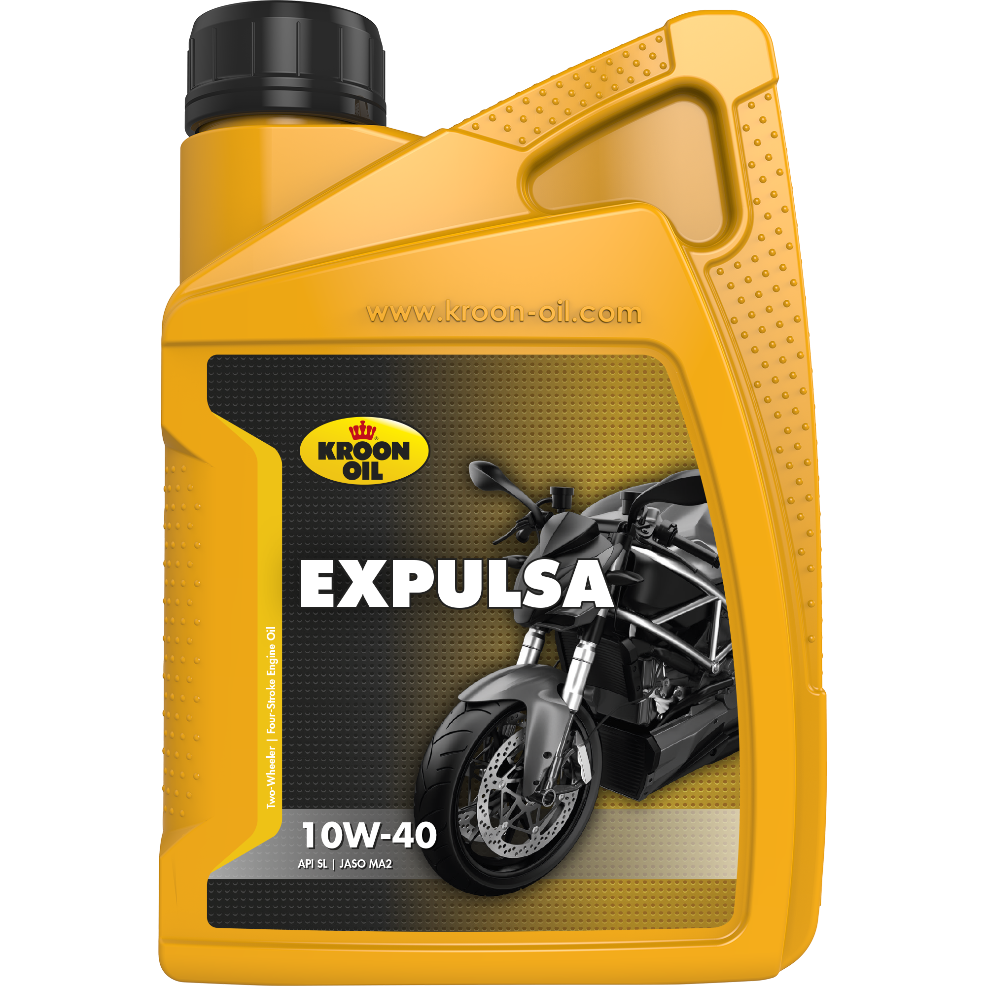 02227-1 Expulsa 10W-40 is een semi-synthetische motorolie speciaal voor gebruik in alle hoogtoerige 4-takt motorfietsen.