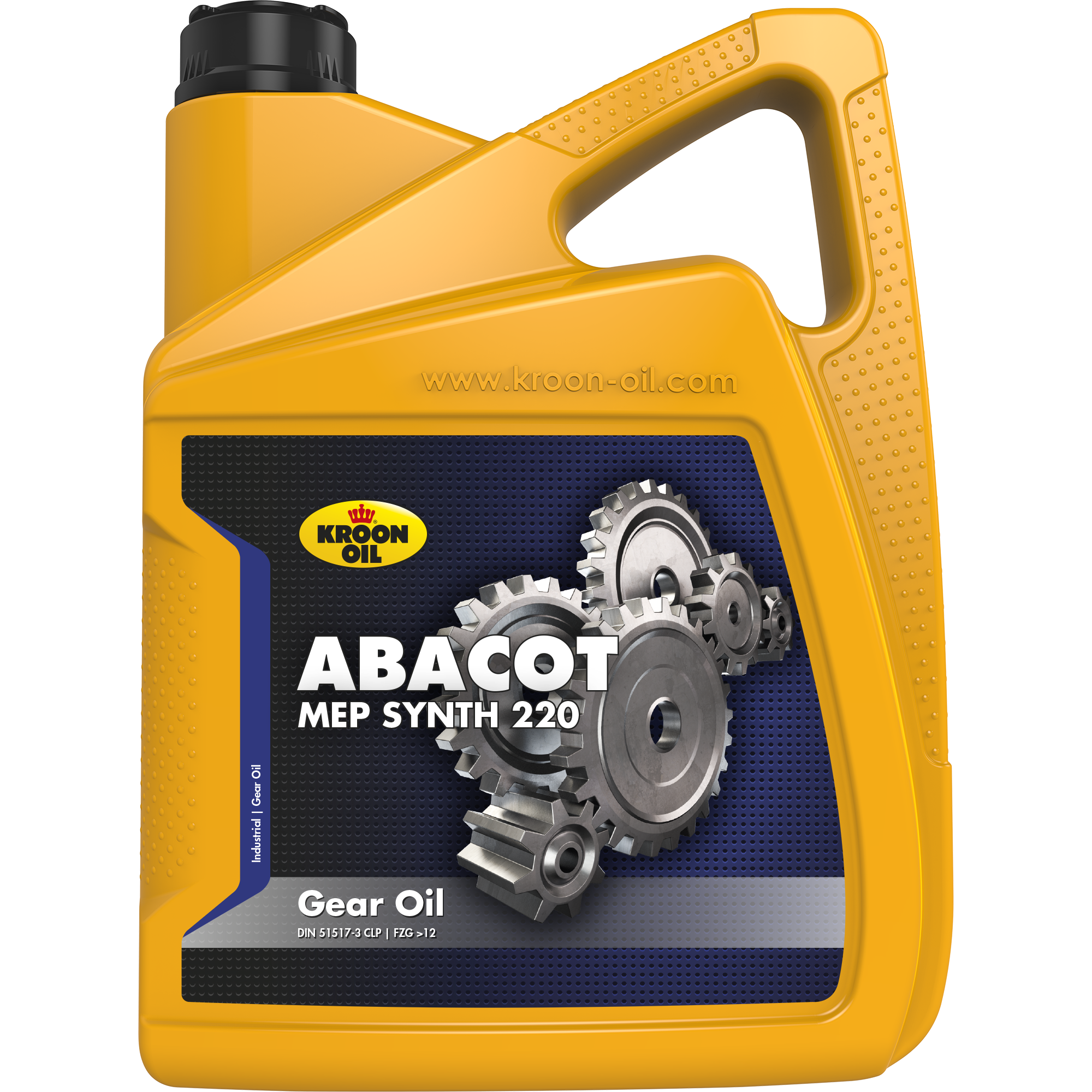 Kroon-Oil Abacot MEP Synth 220, 4 x 5 lt detail 2
