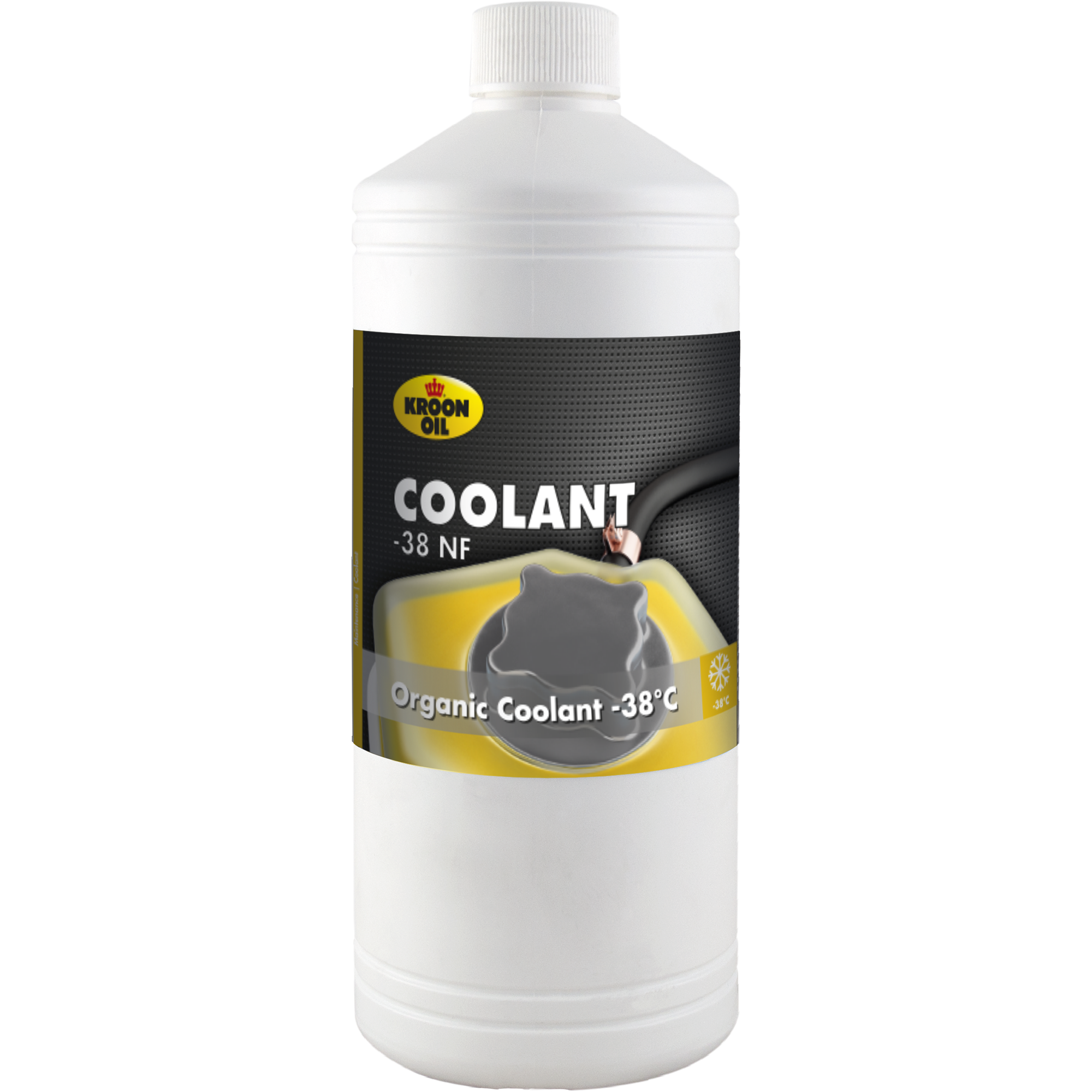 04212-1 Coolant -38 NF is een universele, silicaatvrije, organische koelvloeistof met een neutrale, lichtgele kleur.
