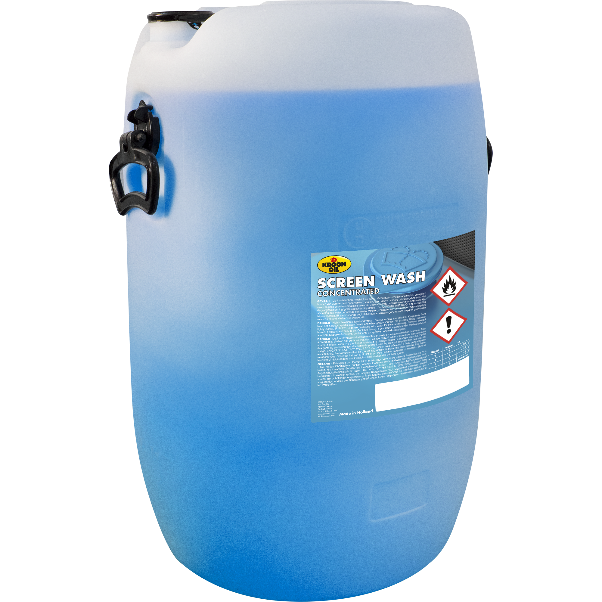 14112-60 Screen Wash Concentrated is een krachtige antivriestoevoeging op basis van Ethanol als aanvulling op het ruitensproeierwater.