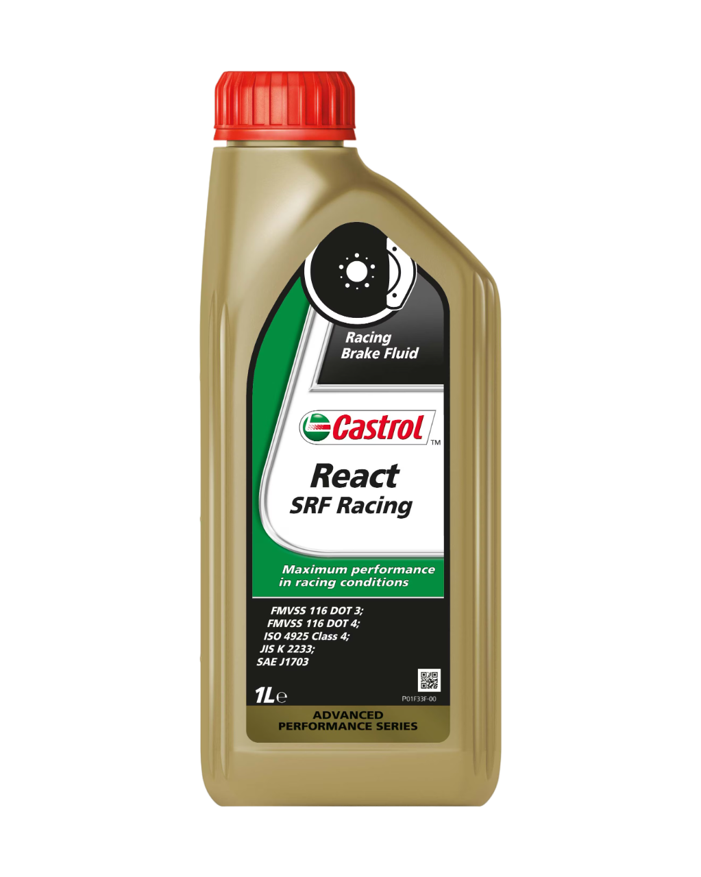 Castrol React SRF Racing, 12 x 1 lt detail 2