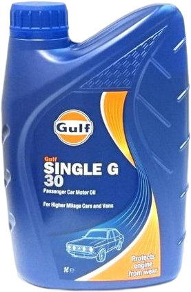 OUT0115-211263-D Gulf Single G-serie zijn motoroliën voor personenauto's die zijn ontworpen voor oudere personenauto's met benzinemotor en dieselmotoren met natuurlijke aanzuiging van lichte voertuigen die mono-grade motoroliën vereisen.