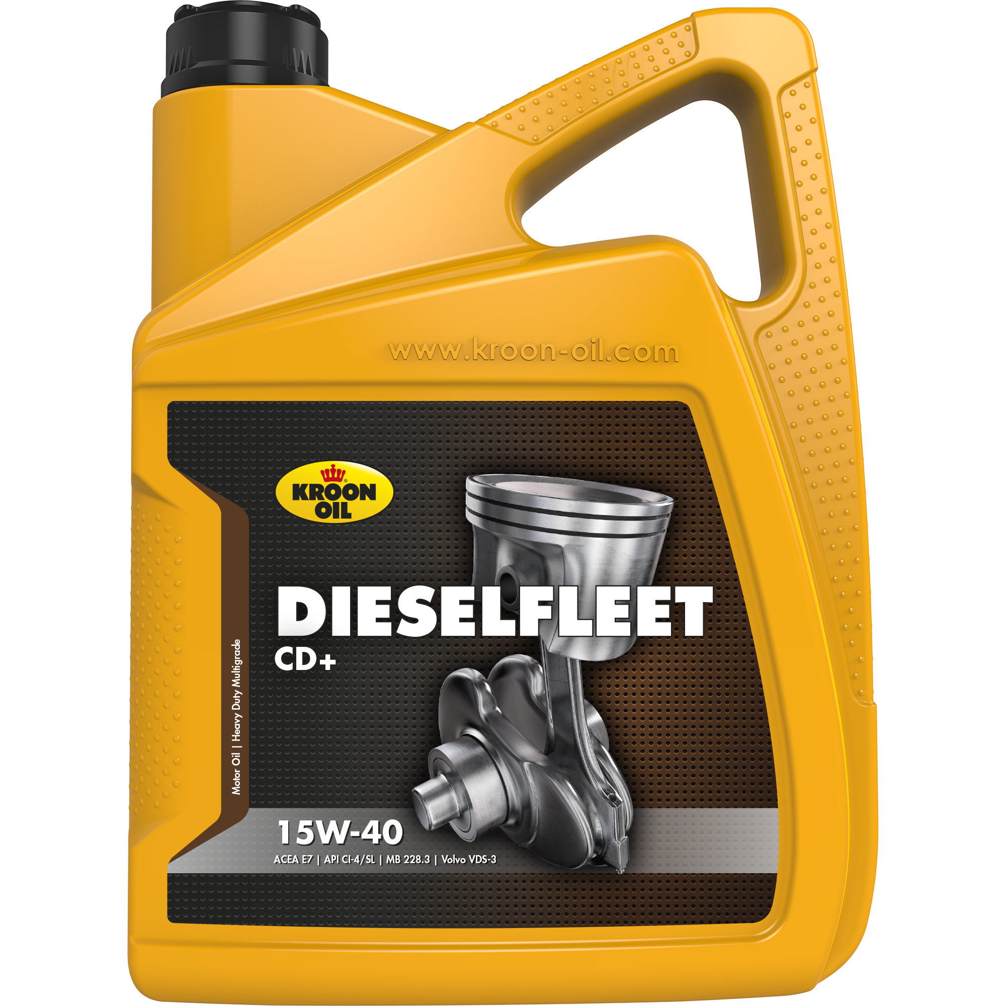 Kroon-Oil Dieselfleet CD+ 15W-40, 5 lt