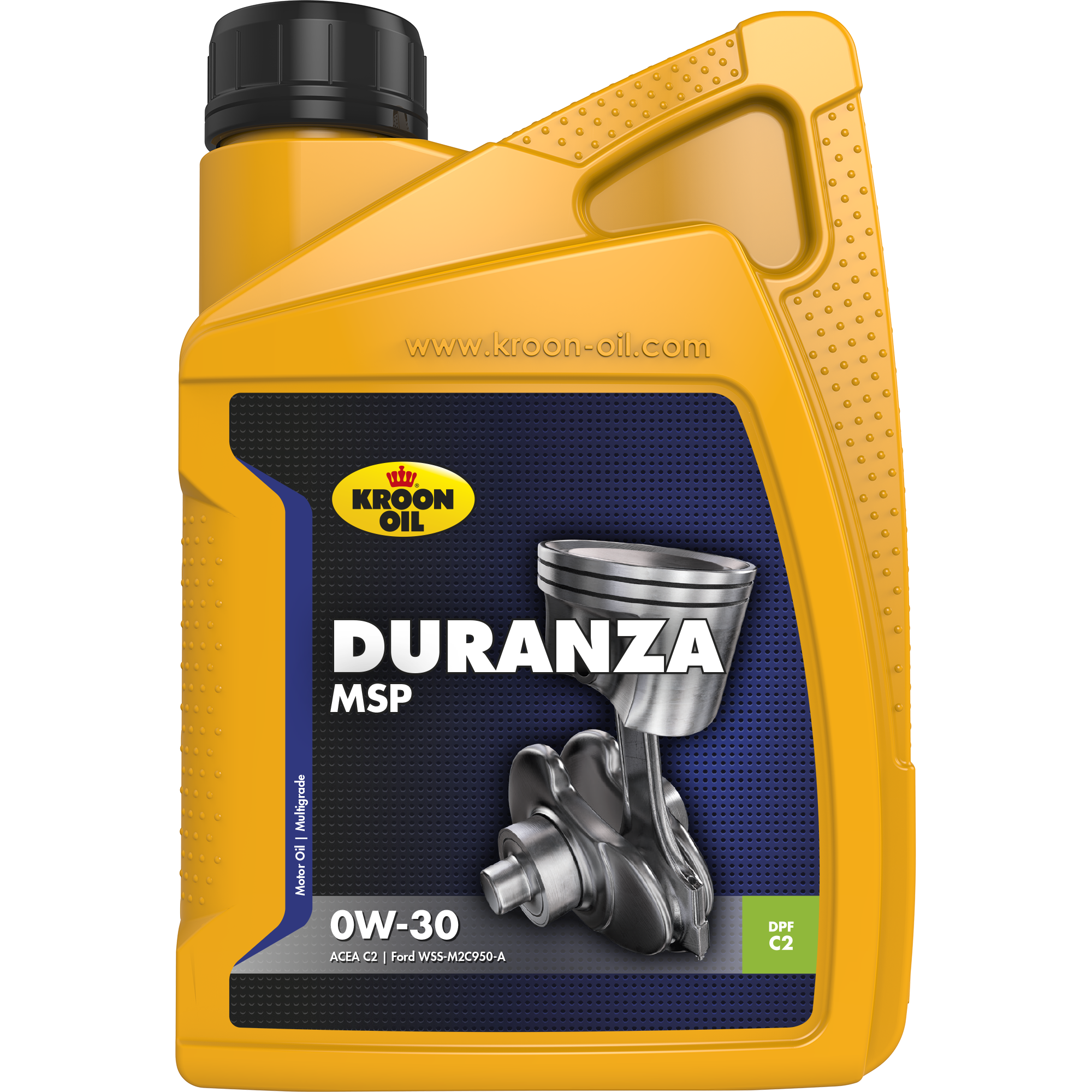 OUT0133-32382-1D Duranza MSP 0W-30 is een moderne, brandstofbesparende, synthetische motorolie voor gebruik in auto's met roetfilter en/of katalysator.