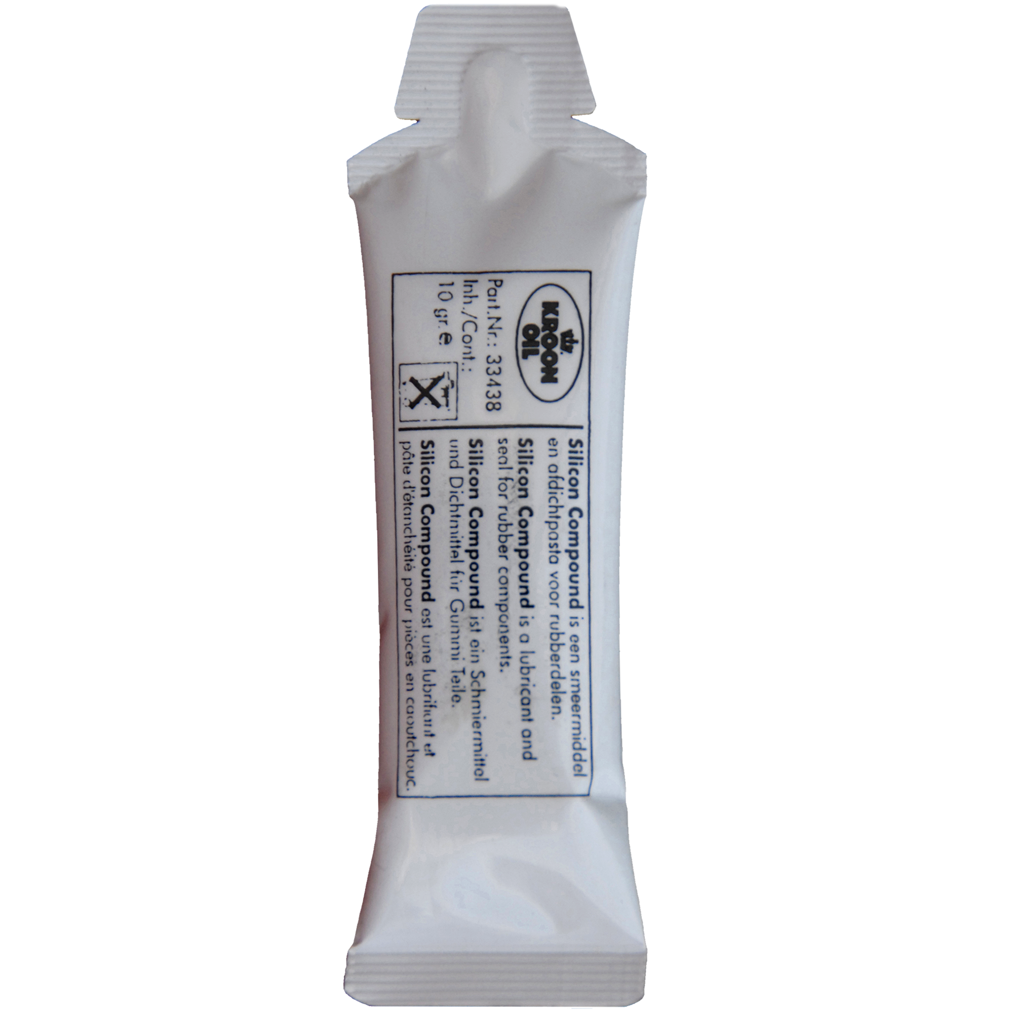 33438-10GR Silicone Compound is een hoogwaardig smeermiddel en afdichtpasta voor rubberdelen.