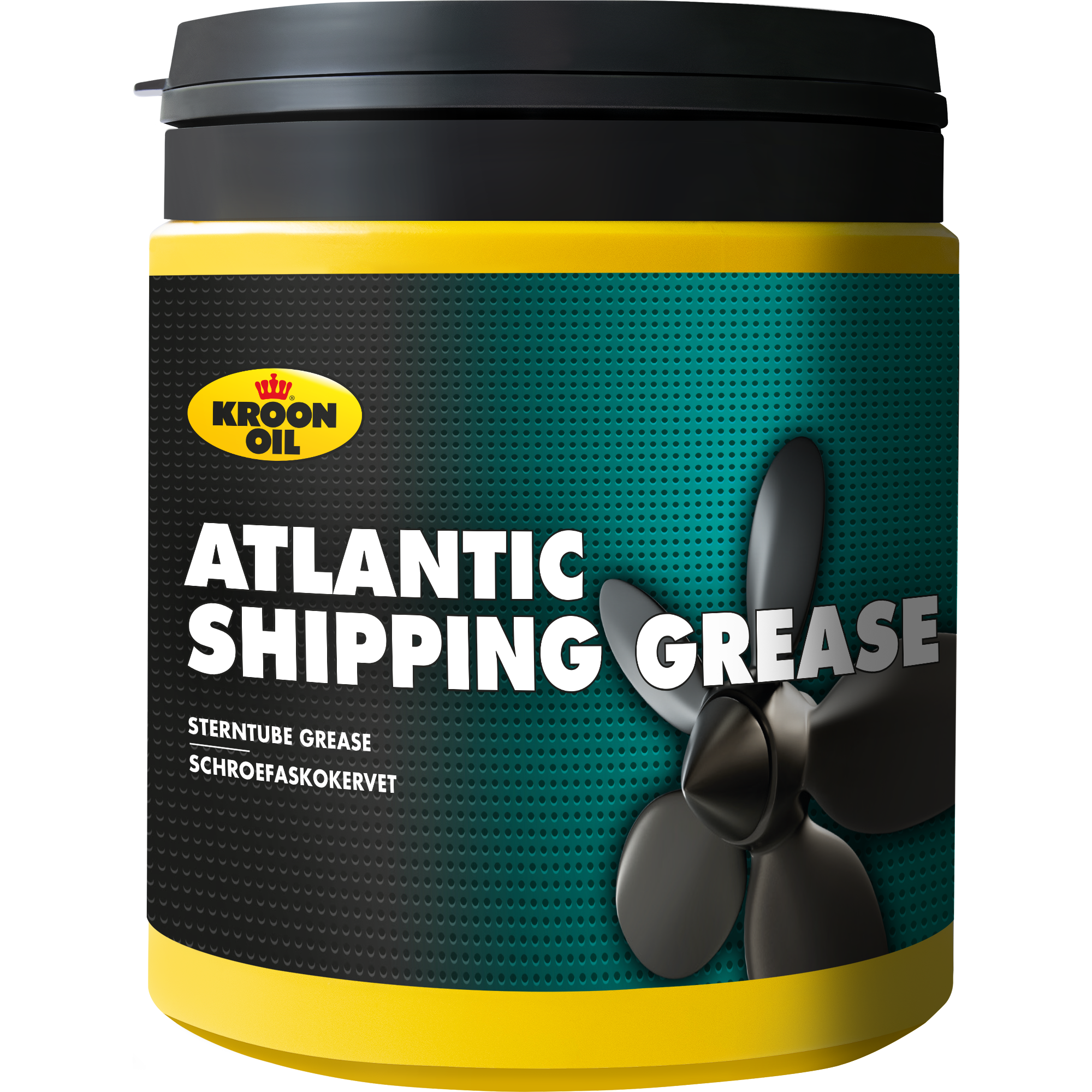 34075-600GR Atlantic Shipping Grease is gebaseerd op goed geraffineerde basisoliën met een lithiumzeep als verdikkingsmiddel.