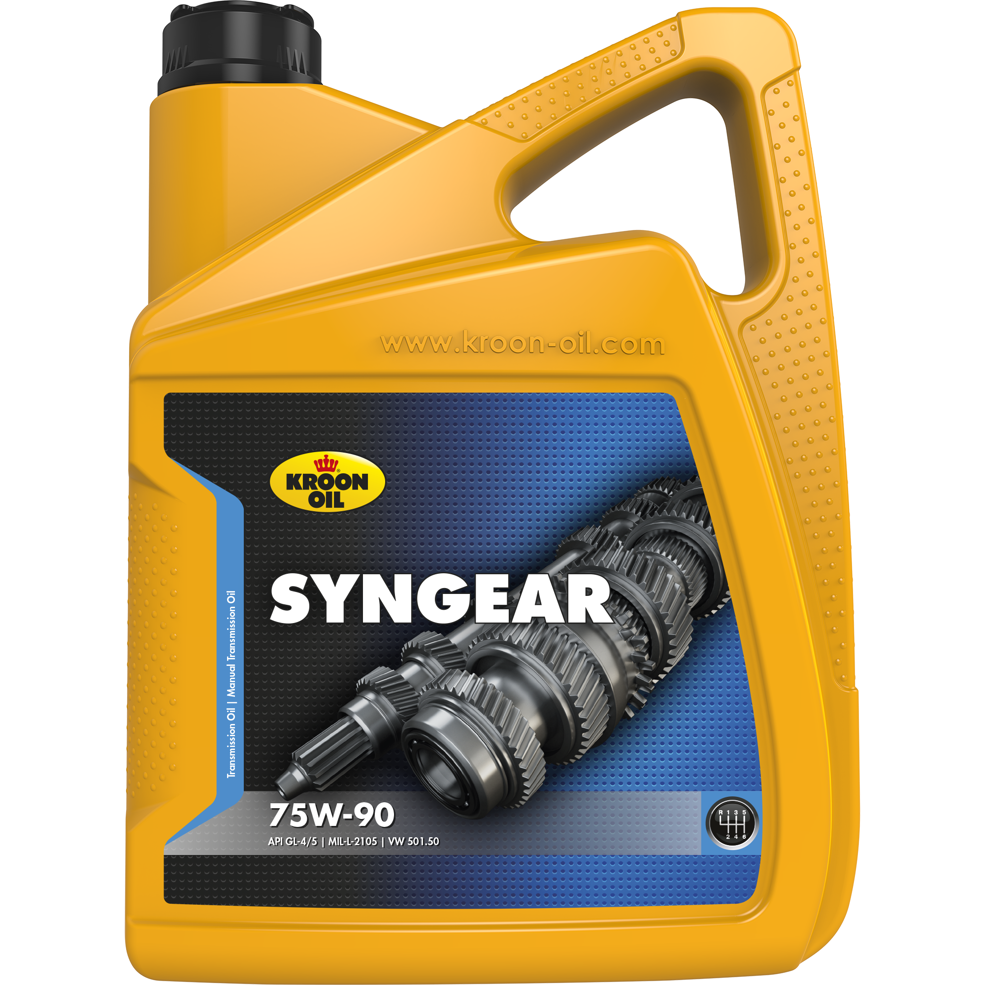 34598-5 SynGear 75W-90 is een semi-synthetische smeerolie voor mechanische overbrengingen.
