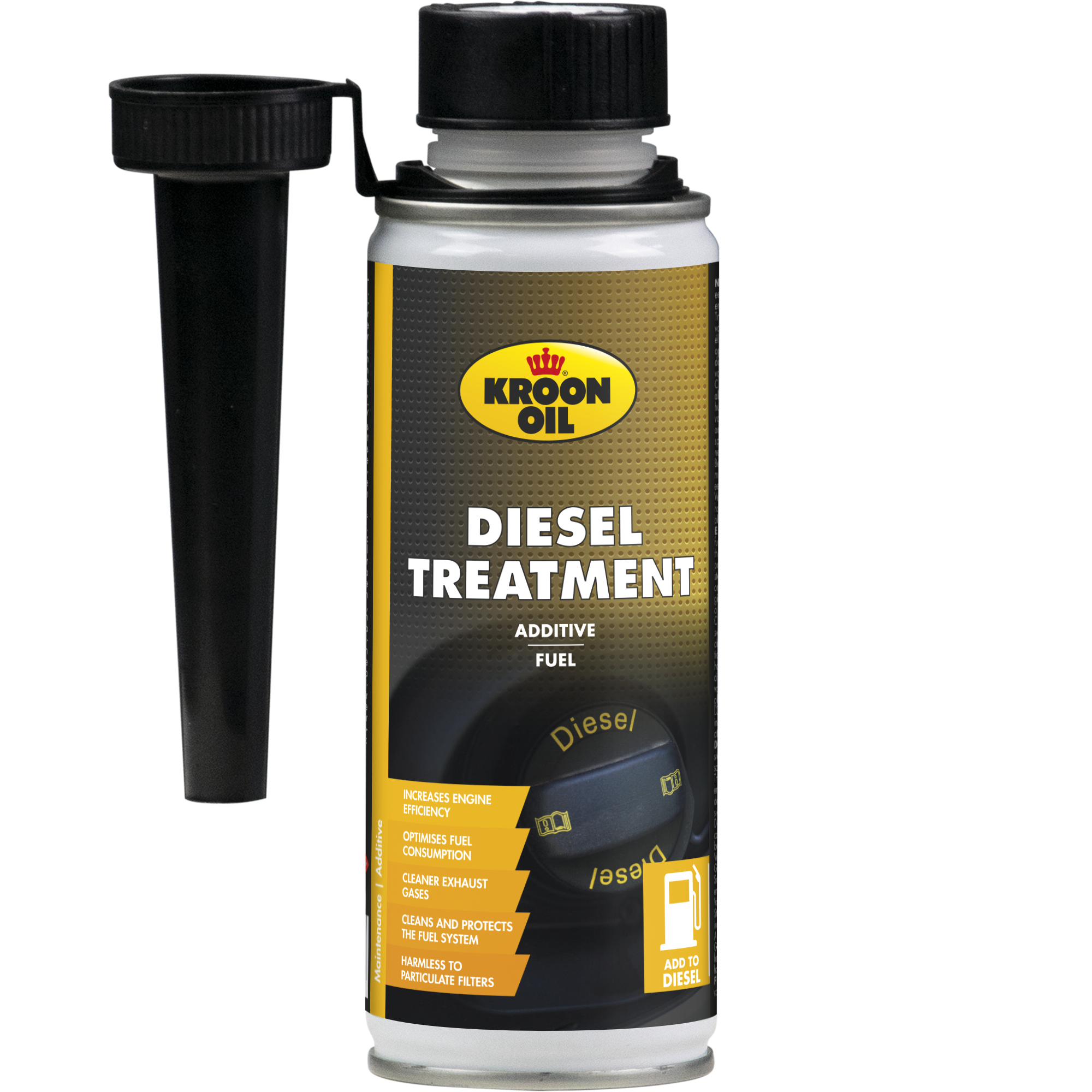 36105-250ML Diesel Treatment is een reinigend diesel additief, dat het gehele brandstofsysteem, van de tank tot en met de injectoren, smeert en reinigt.
