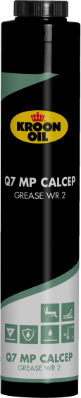 37261-400GR Q7 MP Calcep Grease WR 2 is een hoogwaardig universeel longlife smeervet voor toepassing in zwaar belaste lagers bij lagere tot gemiddelde snelheden.