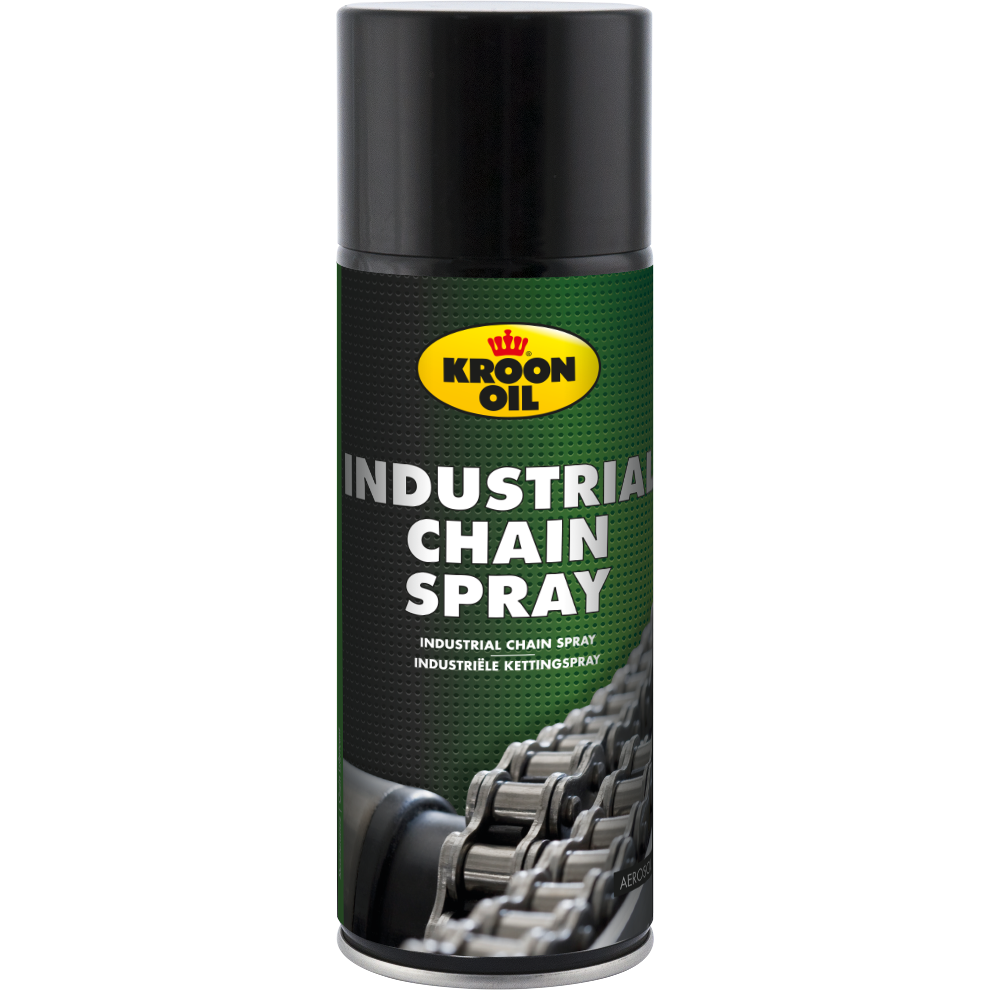 38016-400ML Industrial Chain Spray is een amberkleurig, synthetisch smeermiddel, speciaal ontwikkeld voor de smering van kettingen in de industrie.