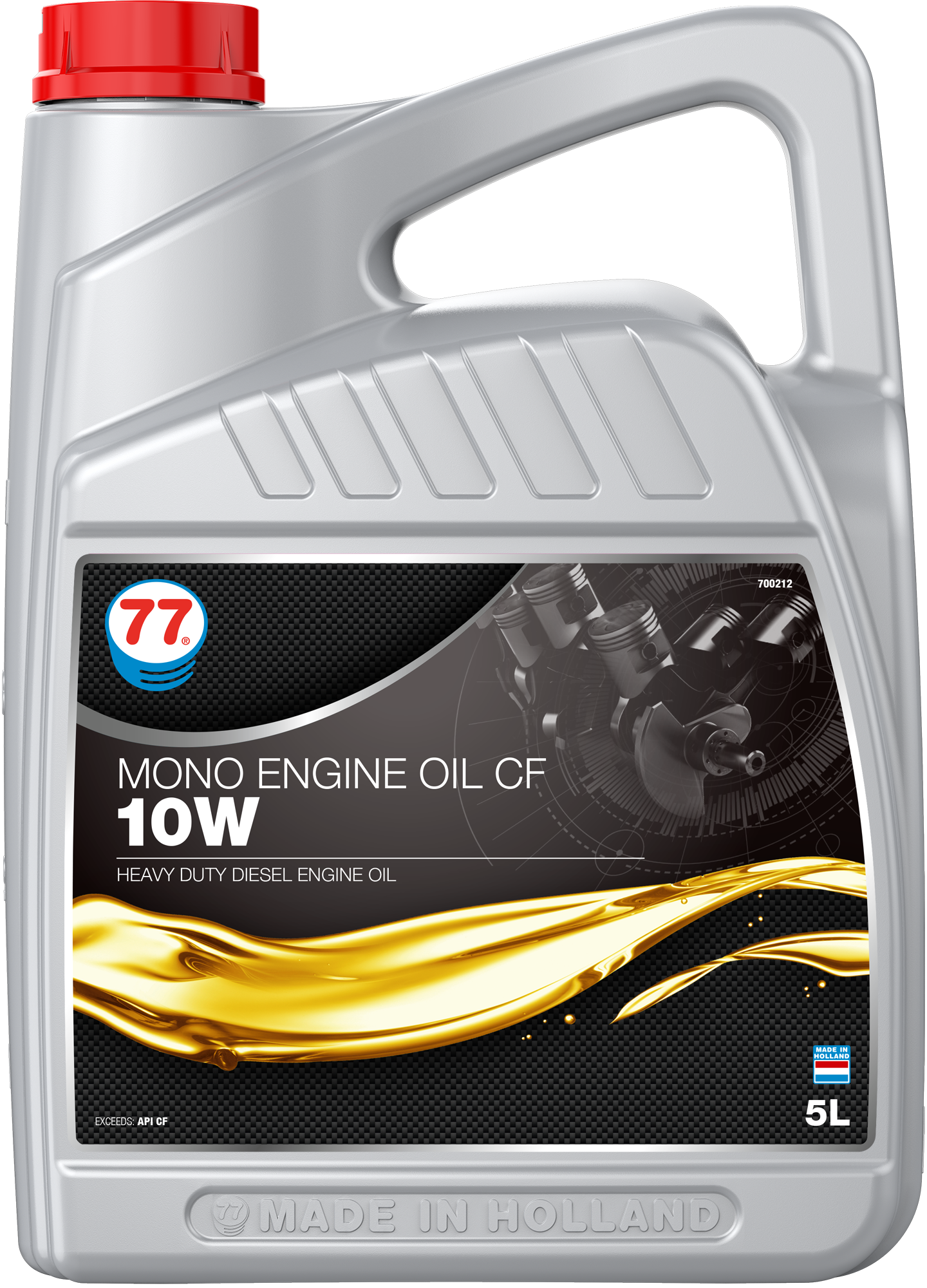 4262-5 Mono Engine Oil CF 10W is een zware dieselmotor olie ontwikkeld om te voldoen aan de eisen van een verscheidenheid van dieselmotoren die onder zware omstandigheden.