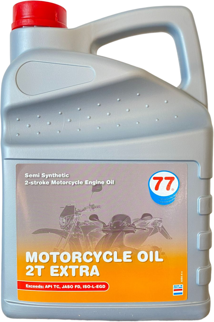 OUT0144-4294-4D Motorcycle Oil 2T Extra is een hoogwaardig semi-synthetisch smeermiddel speciaal ontwikkeld voor krachtige 2-takt lucht- en watergekoelde benzinemotoren uitgerust met olie-injectie of premix-systemen.