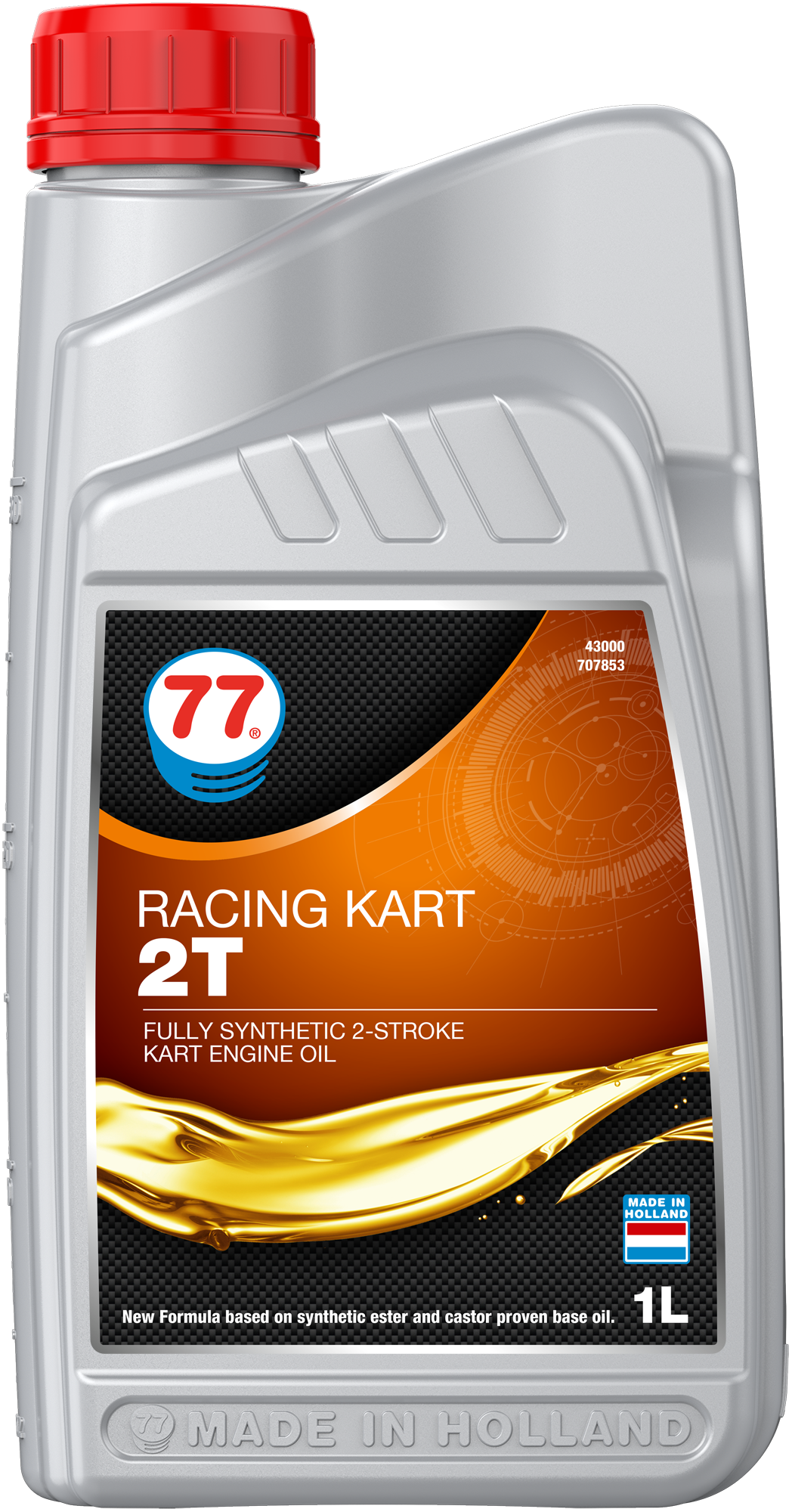77 Lubricants Racing Kart 2T, 1 lt