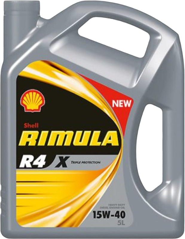 Shell Rimula R4 X 15W-40, 5 lt