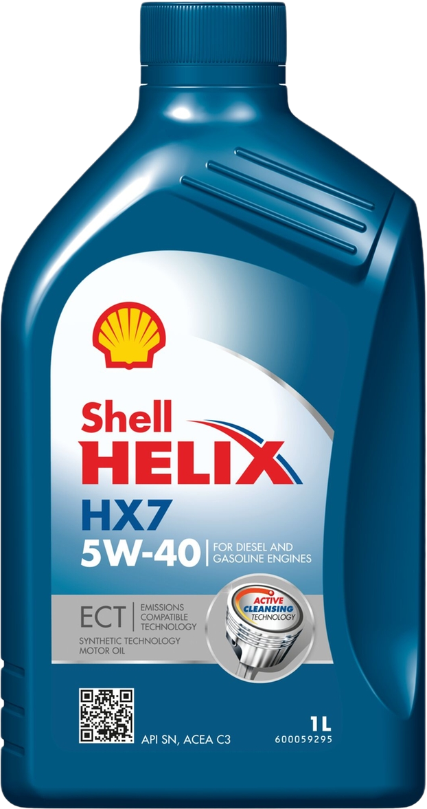 Shell Helix HX7 ECT 5W-40, 1 lt