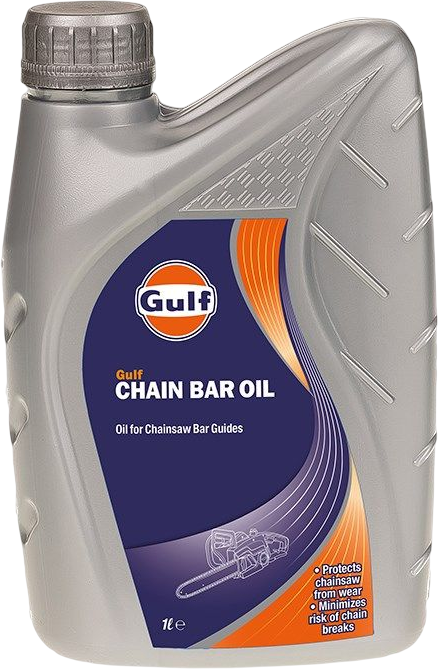 OUT0162-620017-D Gulf Chainbar Oil is een hoogwaardig smeermiddel dat is ontworpen op basis van zeer geraffineerde minerale basisolie met een speciaal additievenpakket om een zeer goede kleefkracht aan de ketting te bieden om het olieverbruik te verminderen, effectieve slijtagebescherming en uitstekende smering.