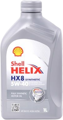 Shell Helix HX8 5W-40, 1 lt (OUTLET)