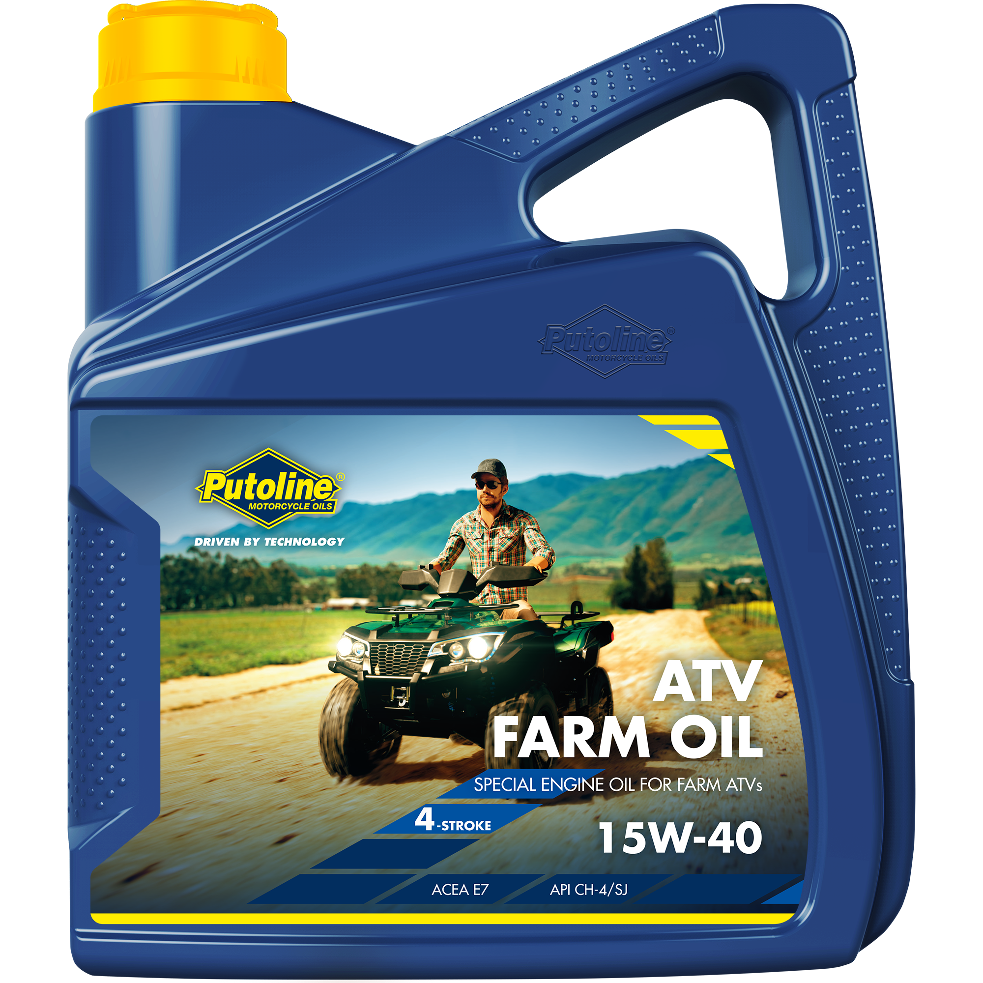 Putoline ATV Farm Oil 15W-40, 4 x 4 lt detail 2