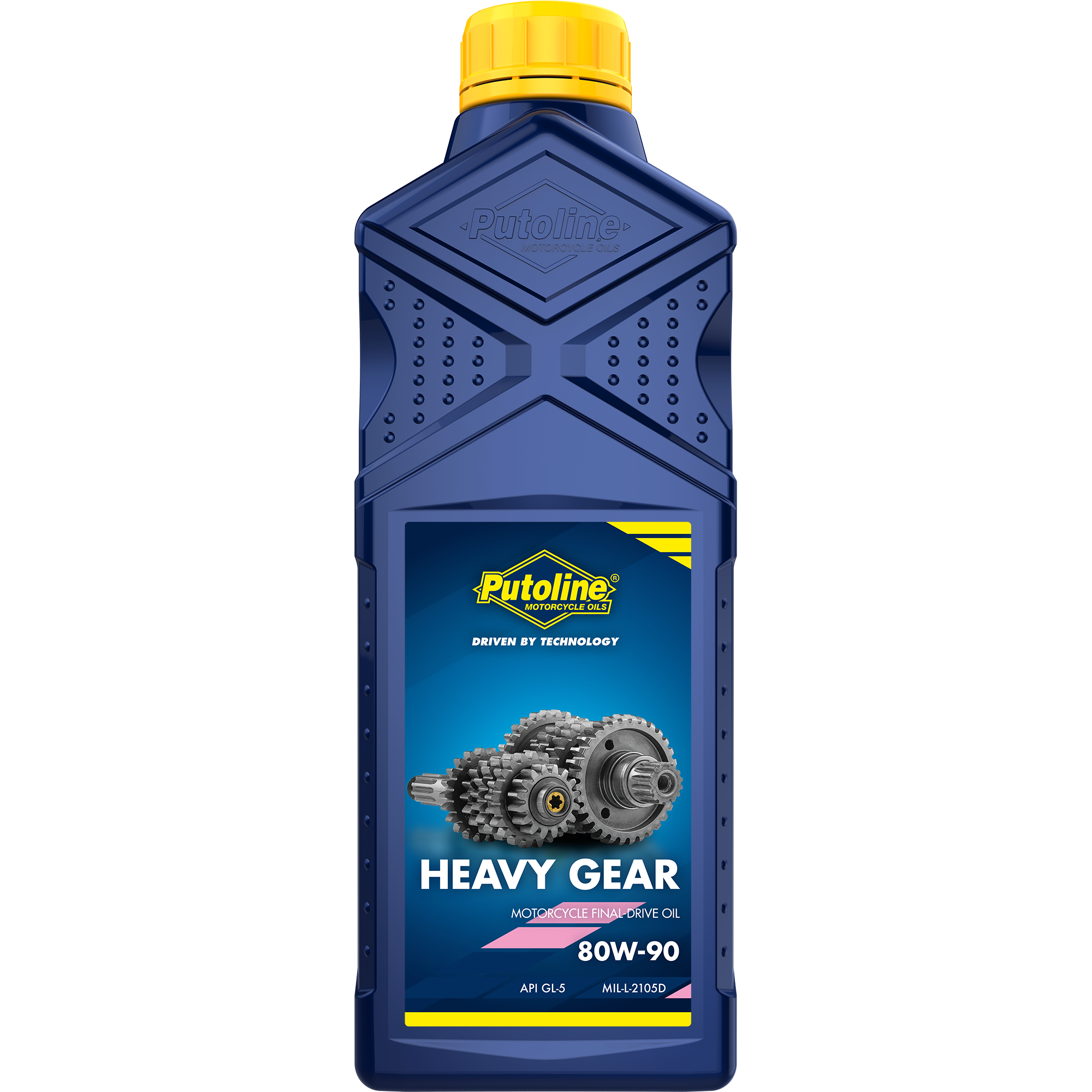 Putoline Heavy Gear 80W-90, 12 x 1 lt detail 2
