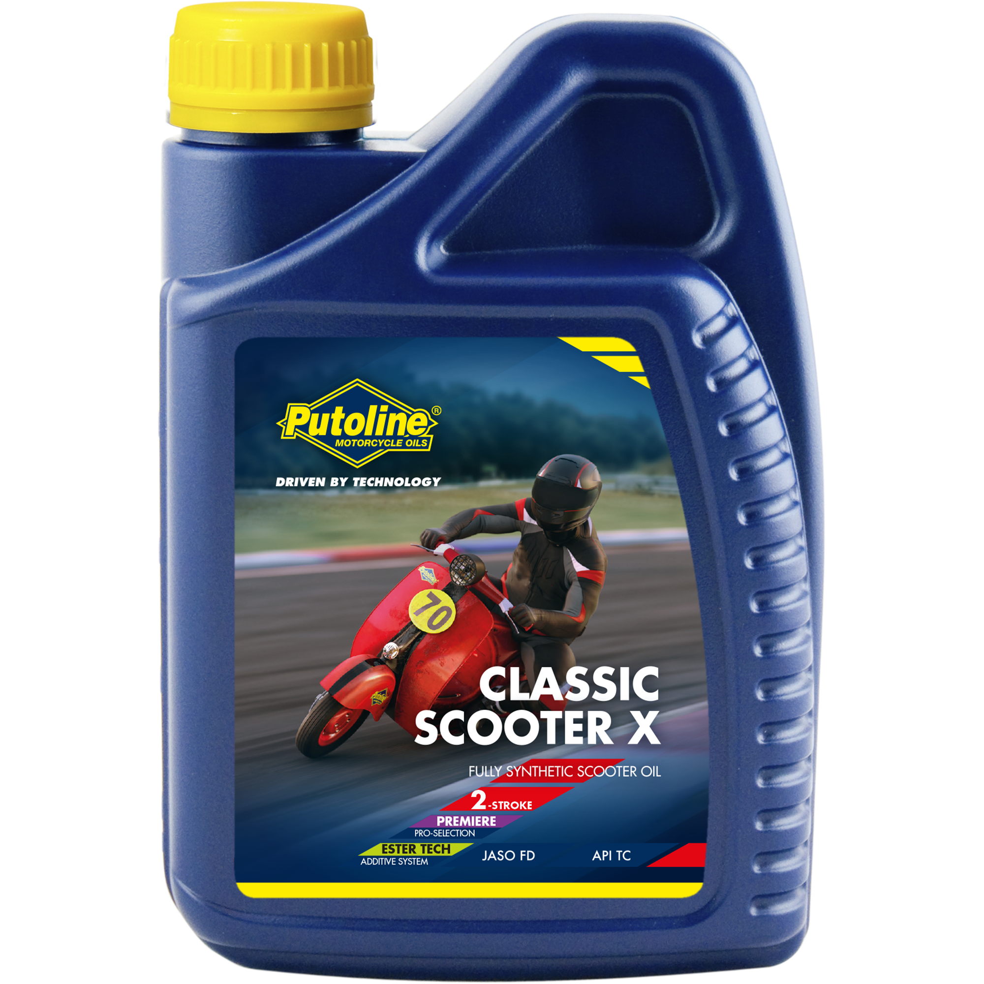 Putoline Classic Scooter X, 12 x 1 lt detail 2