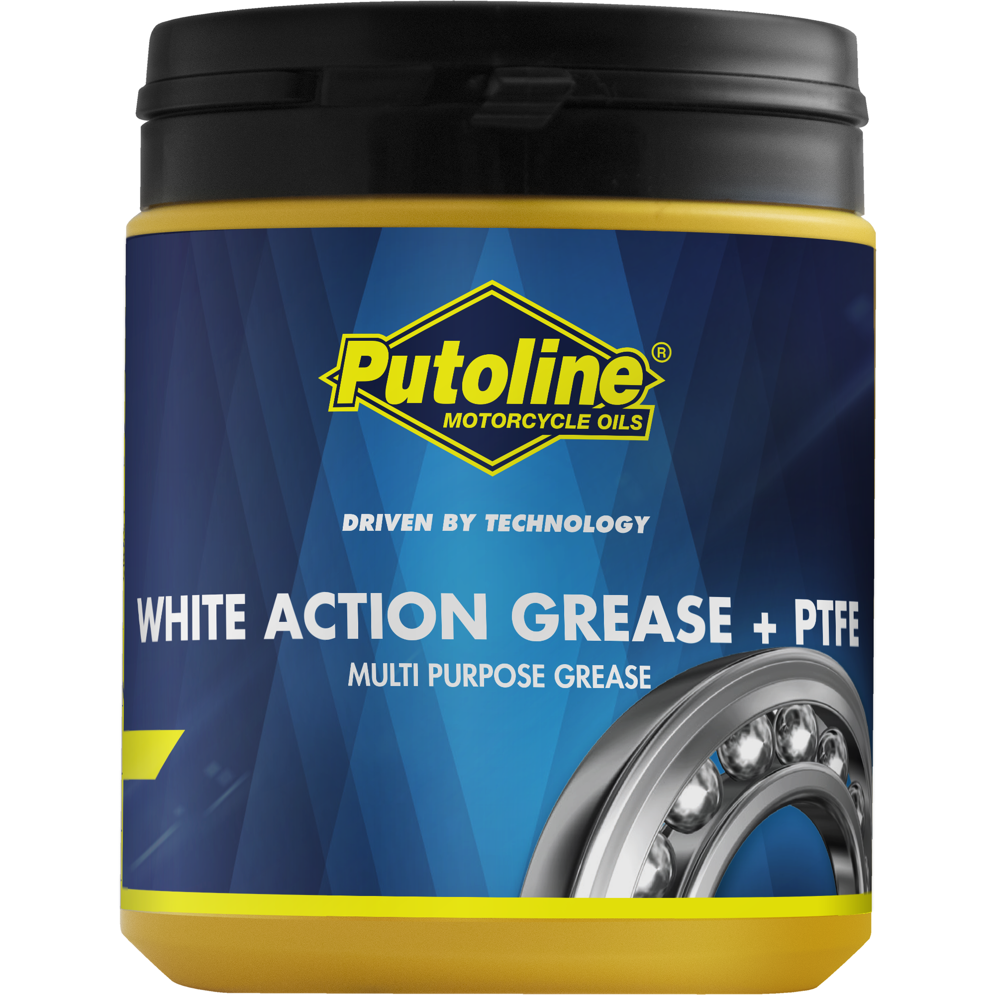 73611-600GR White Action Grease + PTFE is een topkwaliteit, wit/amber kleurig vet op lithium complex basis.