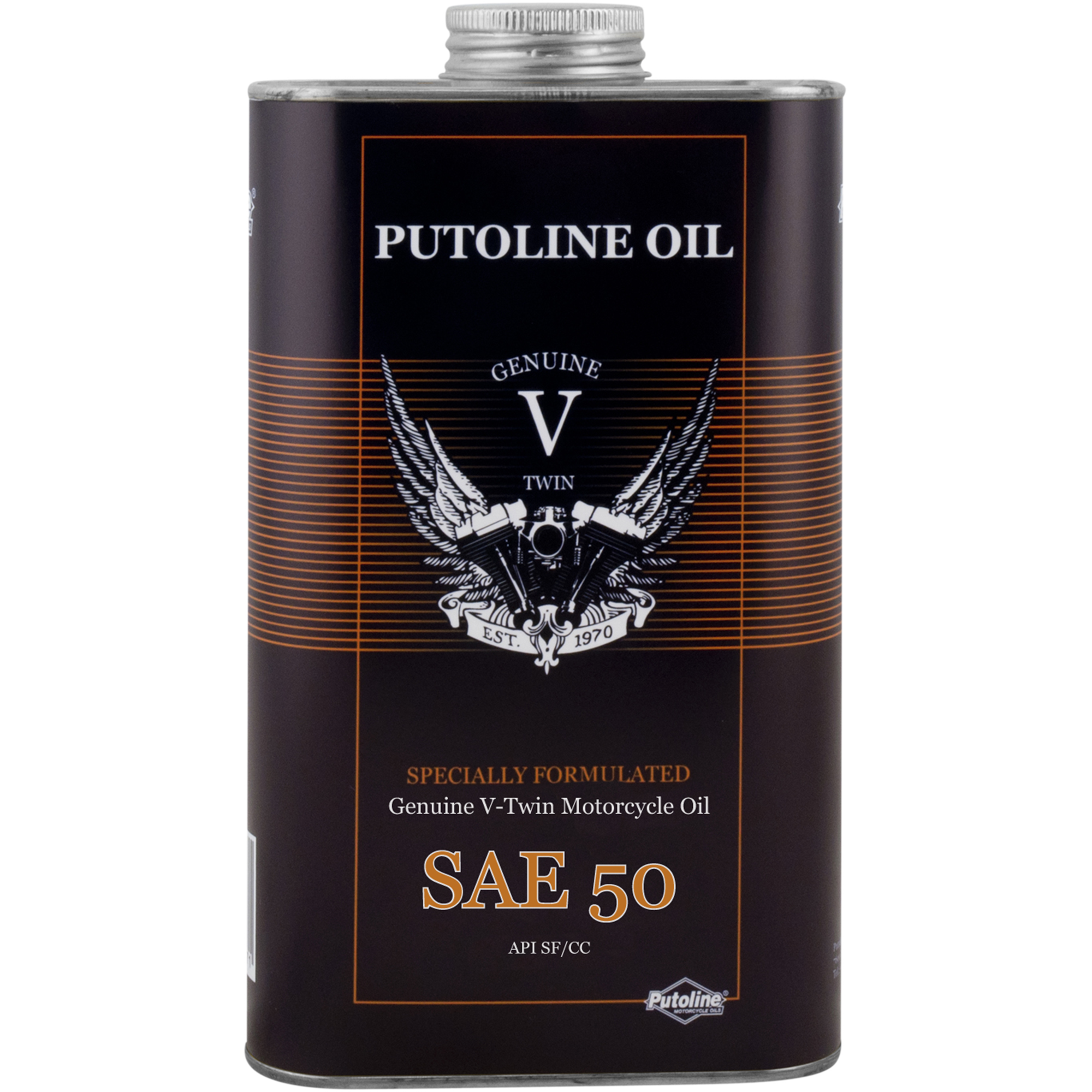 Putoline Genuine V-Twin Motorcycle Oil SAE 50, 6 x 1 lt detail 2