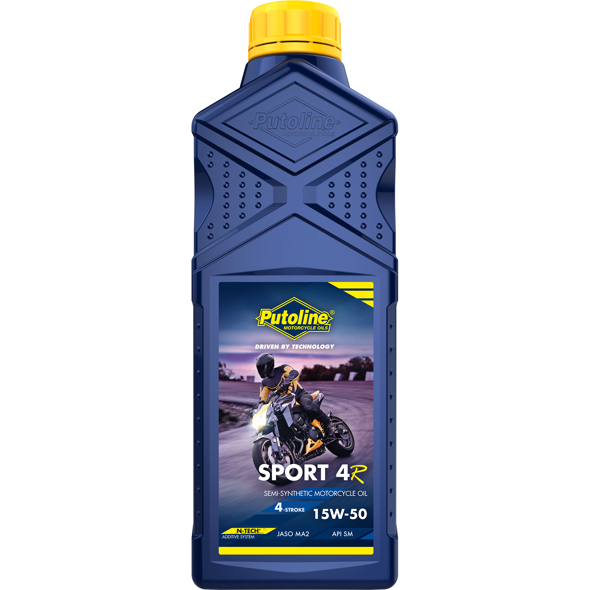Putoline Sport 4R 15W-50, 12 x 1 lt detail 2