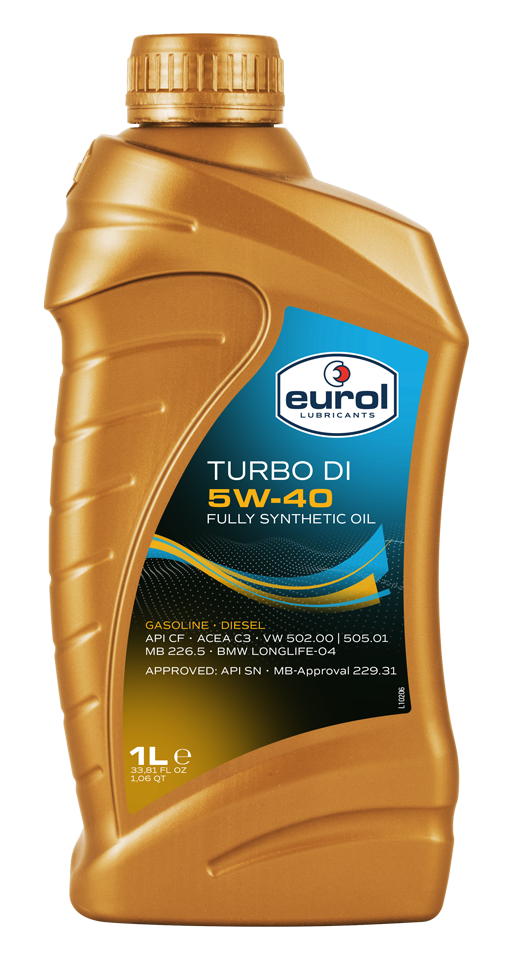 Eurol Turbo DI 5W-40, 1 lt