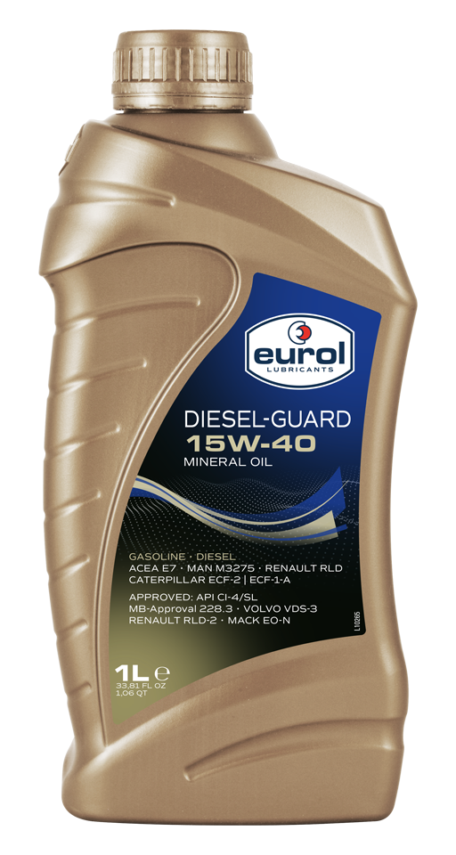 Eurol Diesel-Guard 15W-40, 1 lt