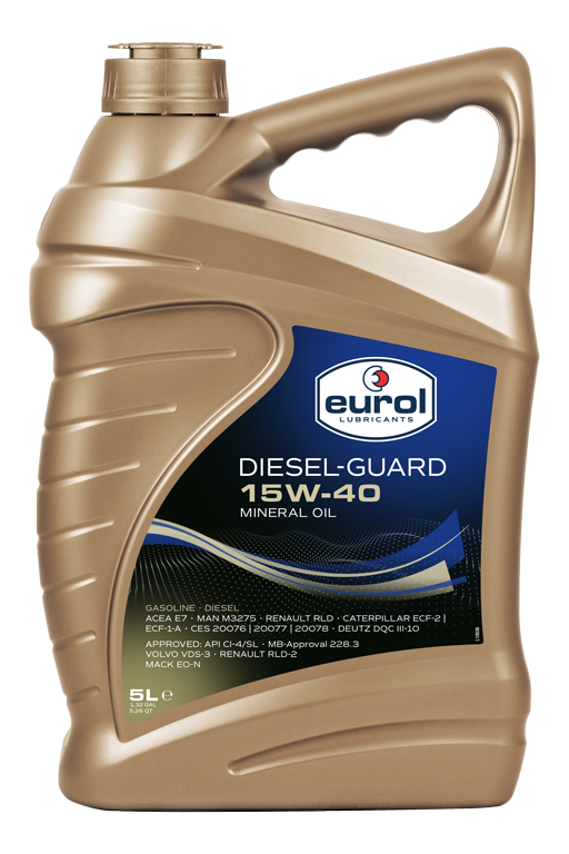 Eurol Diesel-Guard 15W-40, 5 lt