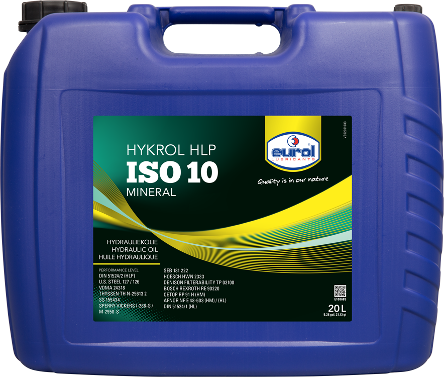 E108685-20 Minerale hydraulische olie HLP.