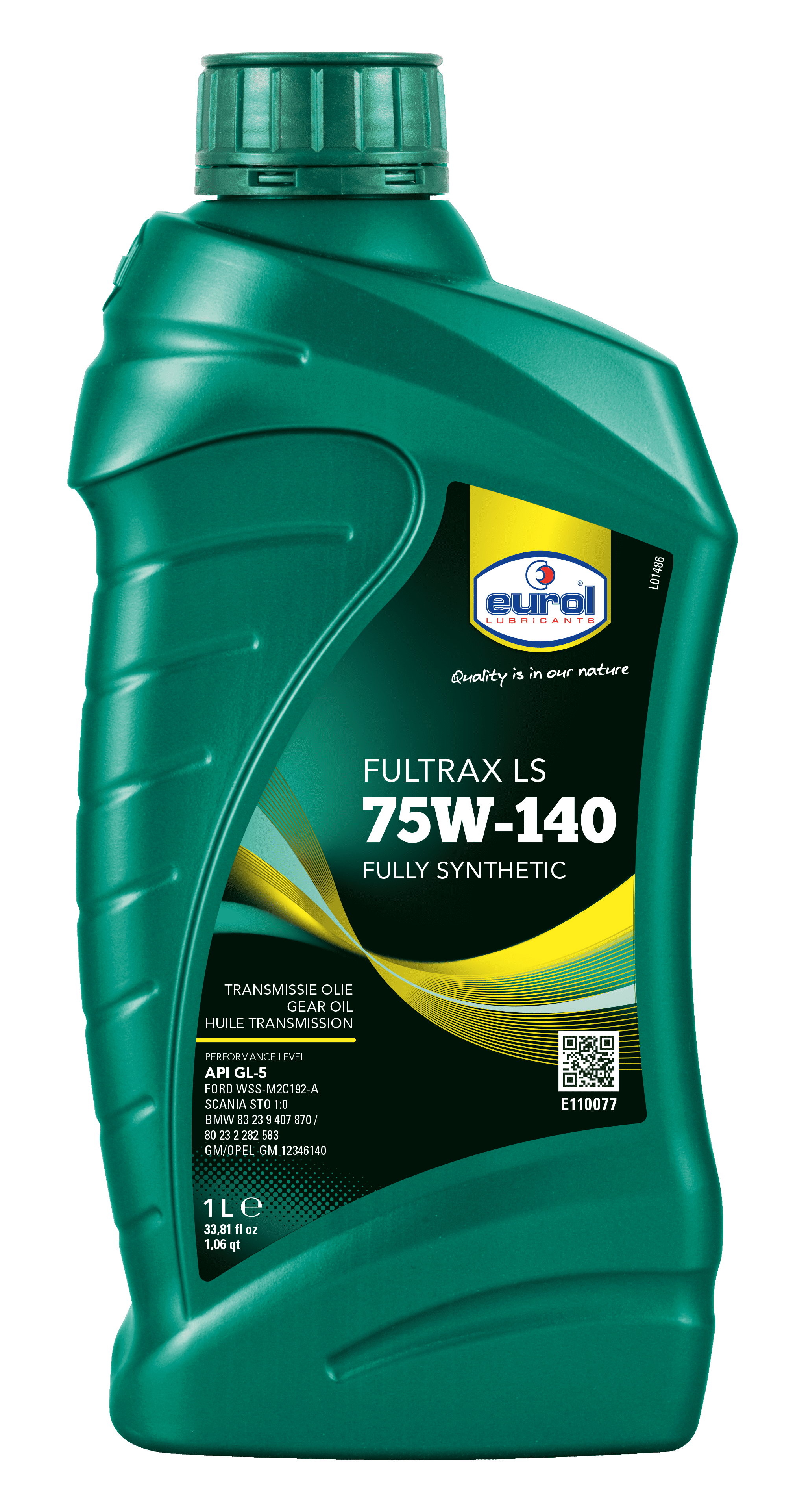 Eurol Fultrax 75W-140 LS, 6 x 1 lt detail 2