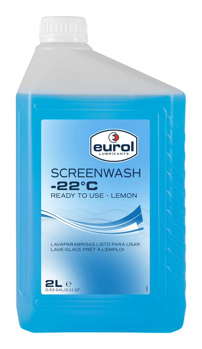 Eurol Screenwash Lemon -22, 2 lt
