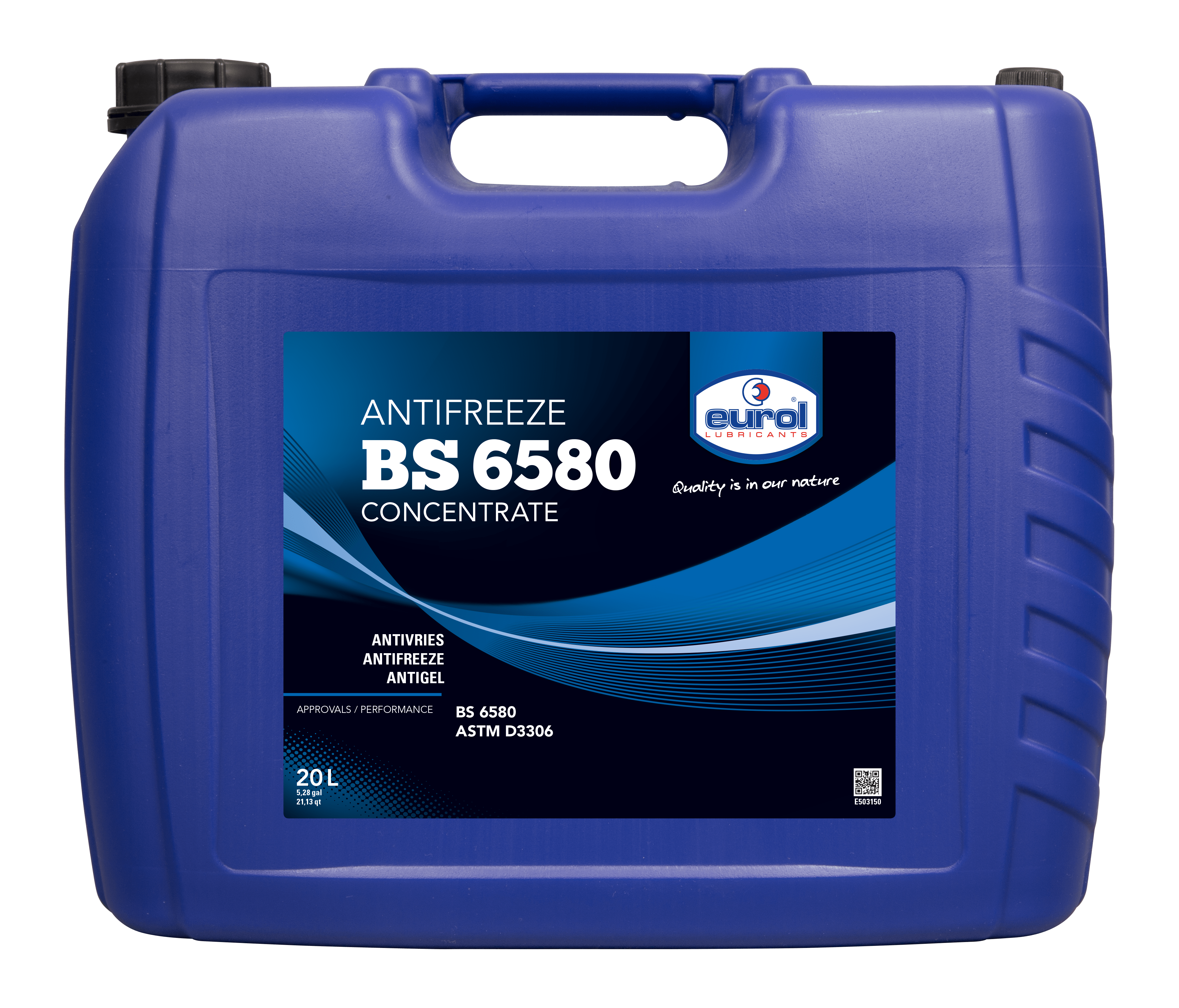 E503150-20 Voldoet aan BS 6580, geschikt voor open en gesloten koelsystemen.