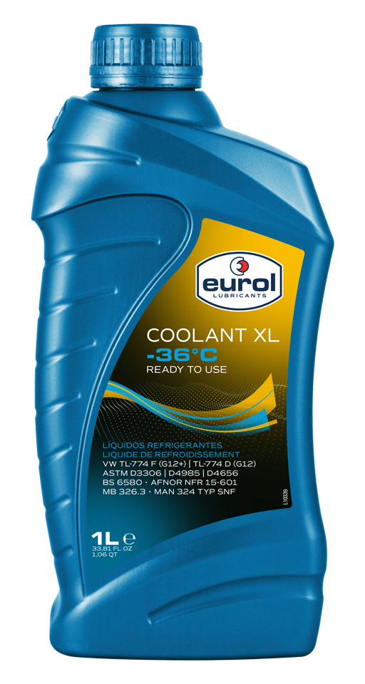 Eurol Coolant XL -36°C, 1 lt