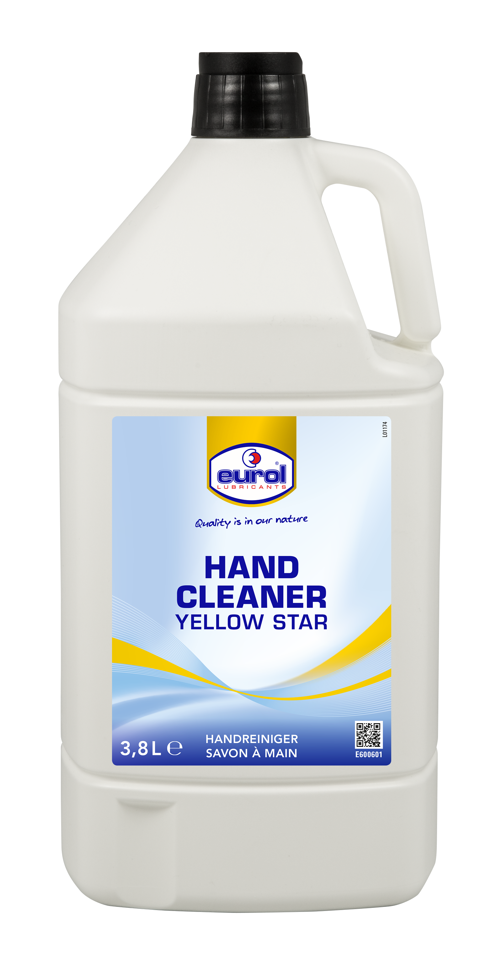 Eurol Hand Cleaner Yellow Star Refill, 3.8 lt