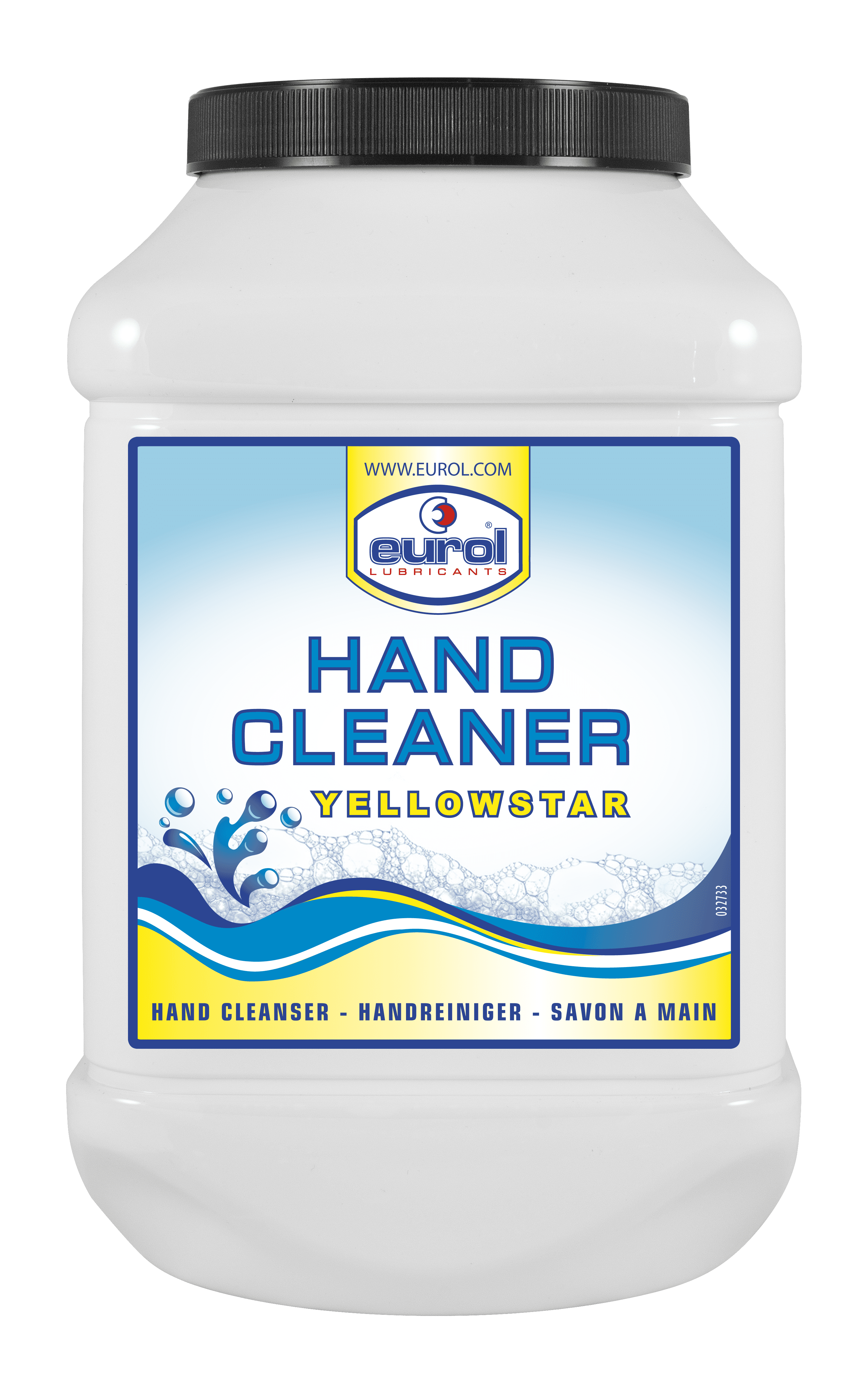 Eurol Hand Cleaner Yellowstar, 4 x 4.5 lt detail 2