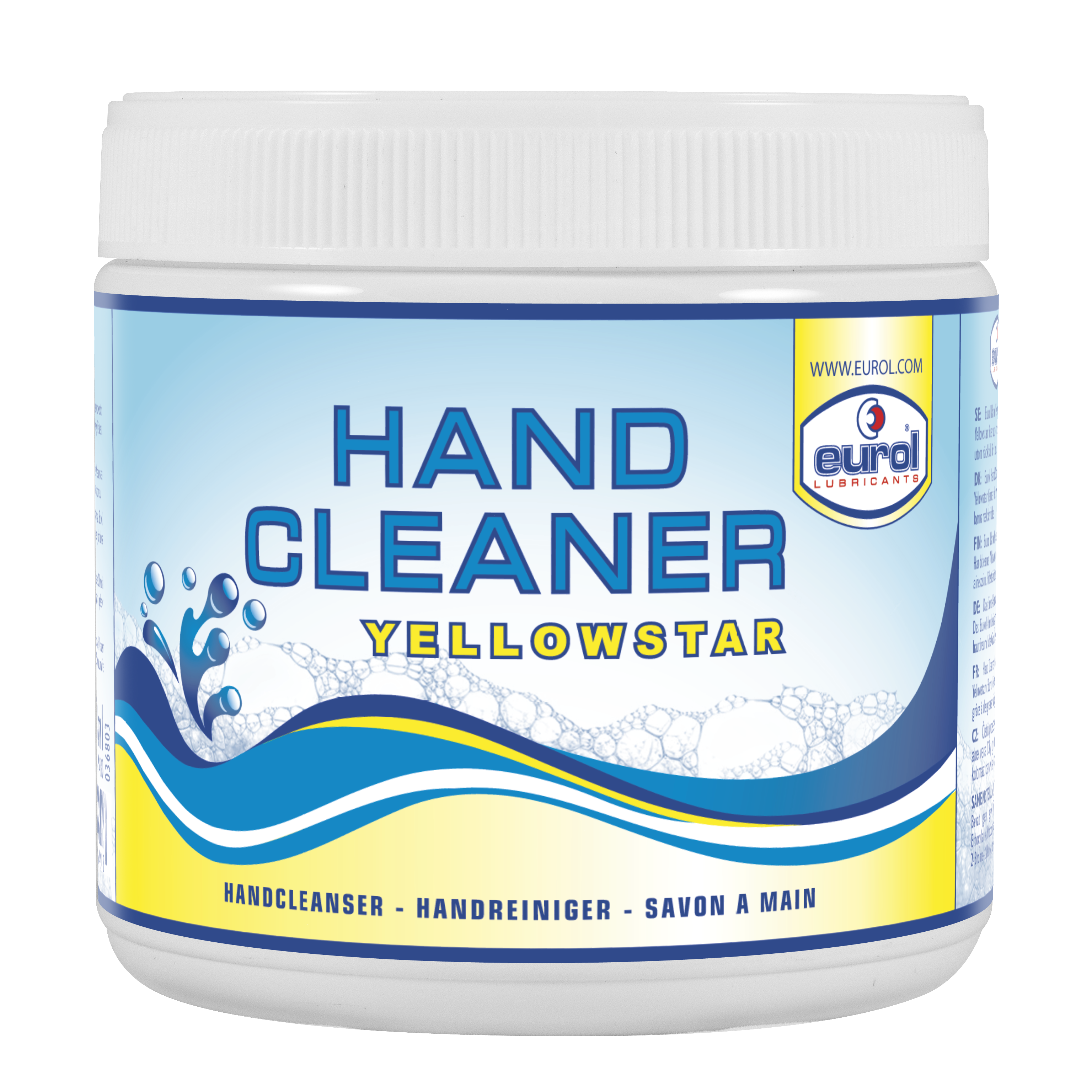 Eurol Hand Cleaner Yellowstar, 600 ml