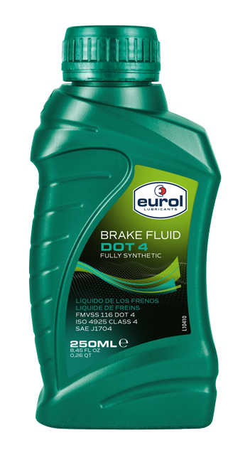 Eurol Brake Fluid DOT 4, 250 ml