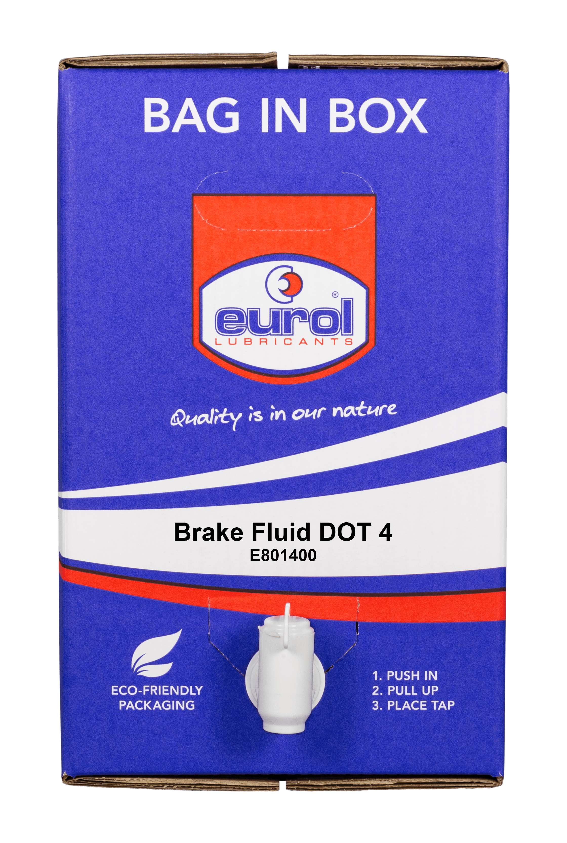 Eurol Brake Fluid DOT 4, 20 lt BiB