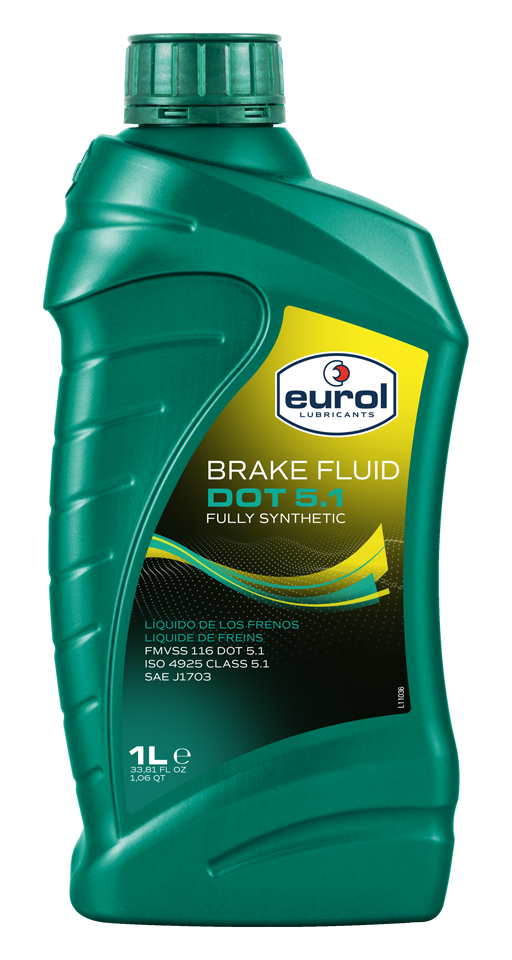 Eurol Brake Fluid DOT 5.1, 12 x 1 lt detail 2