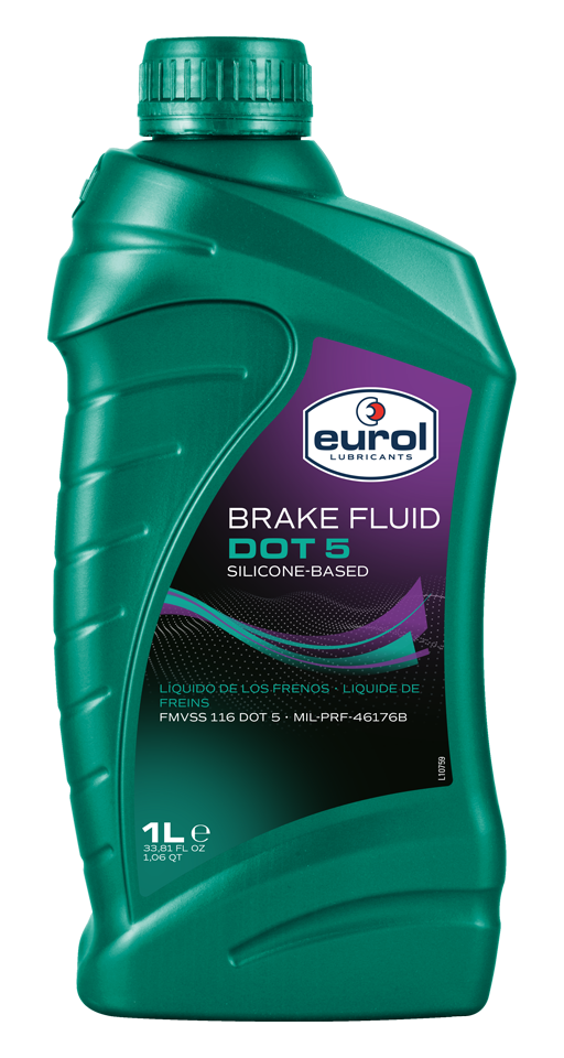 Eurol Brake Fluid DOT 5 Silic, 1 lt