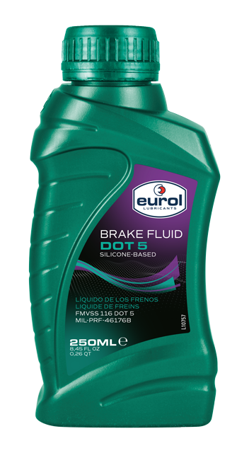 Eurol Brake Fluid DOT 5 Silic, 12 x 250 ml detail 2