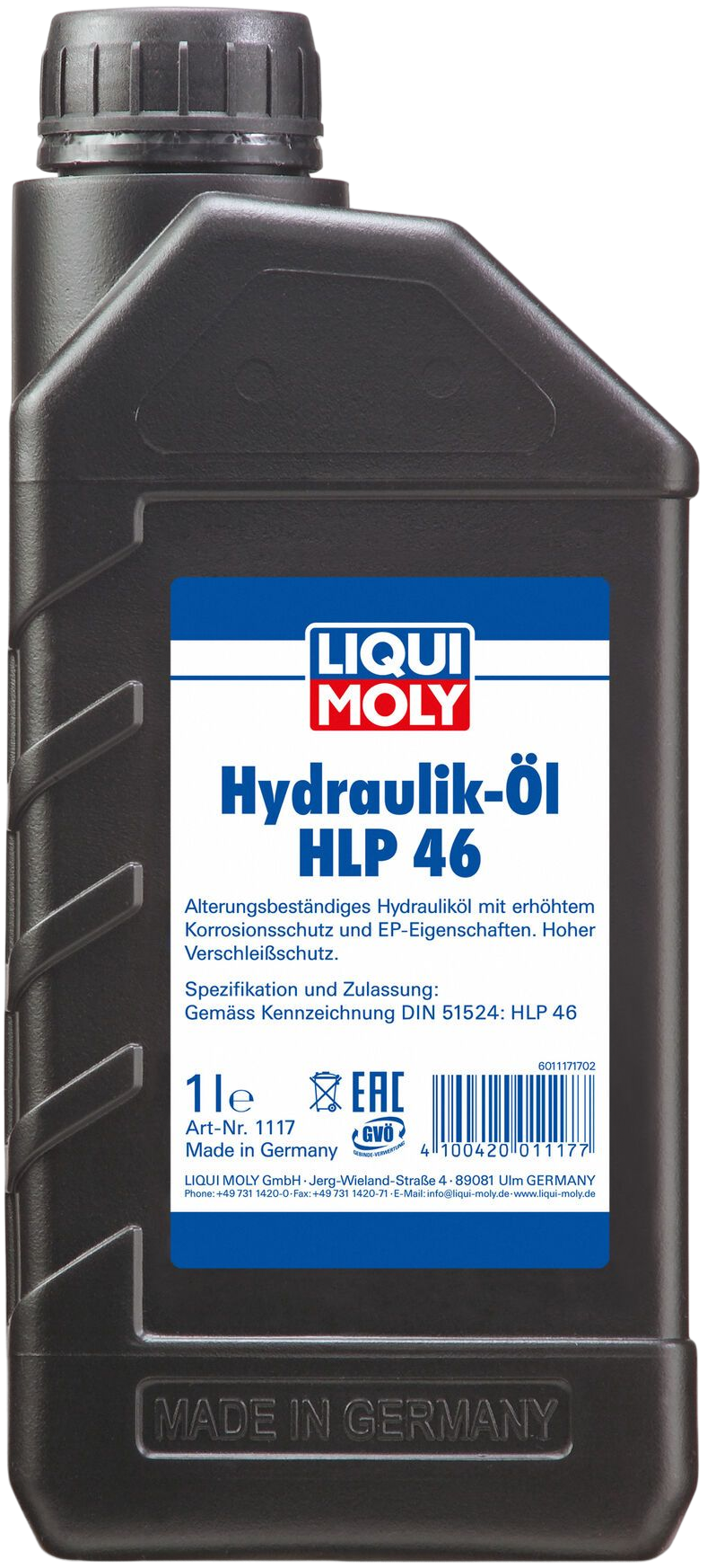 Liqui Moly Hydrauliekolie HLP 46, 6 x 1 lt detail 2