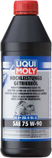 Liqui Moly Krachtige transmissieolie (GL4+) SAE 75W-90, 6 x 1 lt detail 2