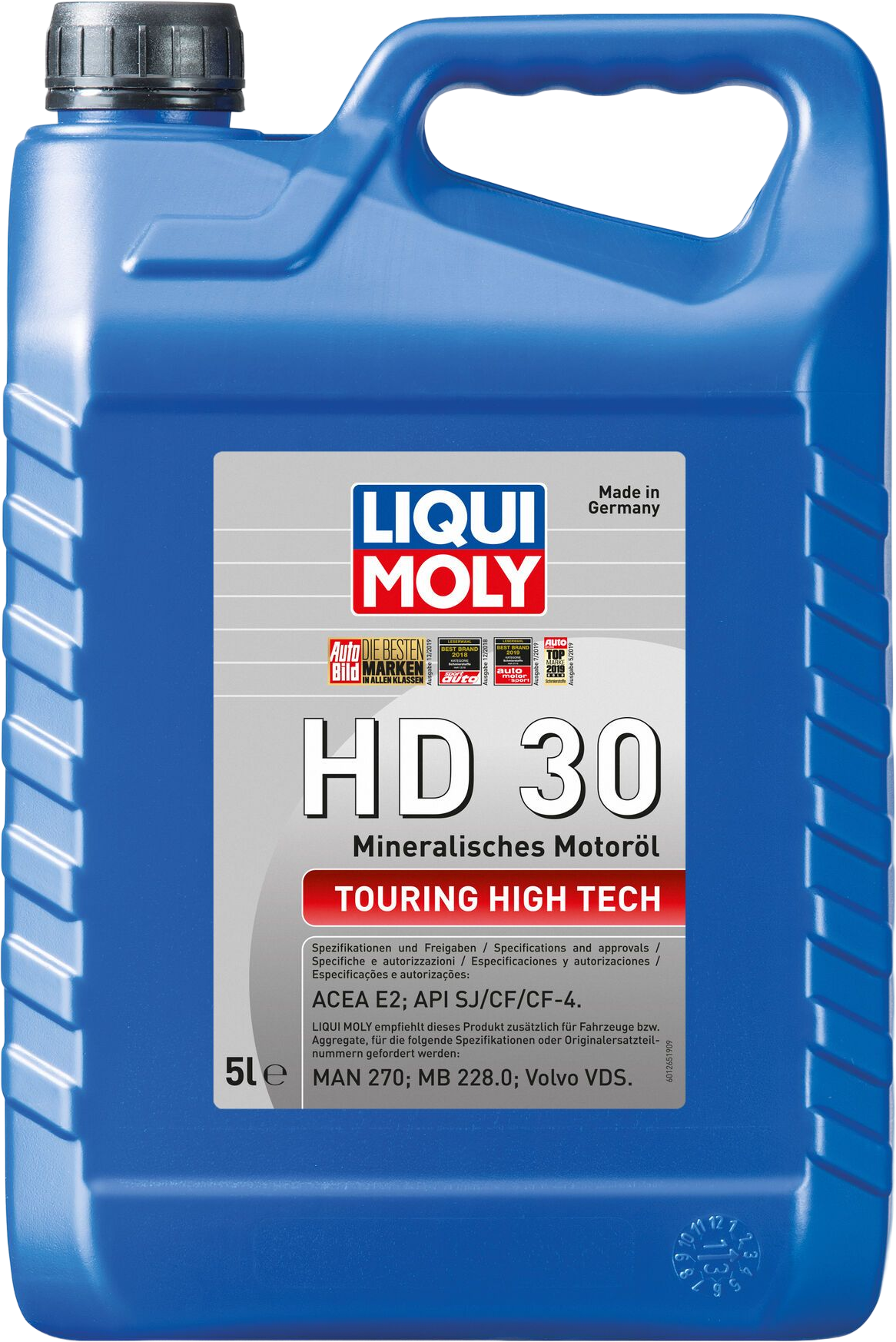 Liqui Moly Touring High Tech HD 30, 4 x 5 lt detail 2