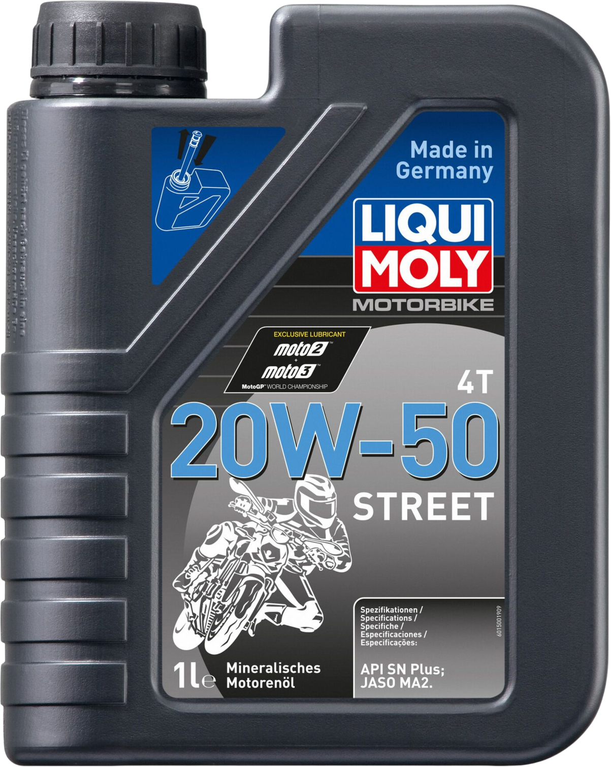 Liqui Moly Motorbike 4T 20W-50 Street, 1 lt