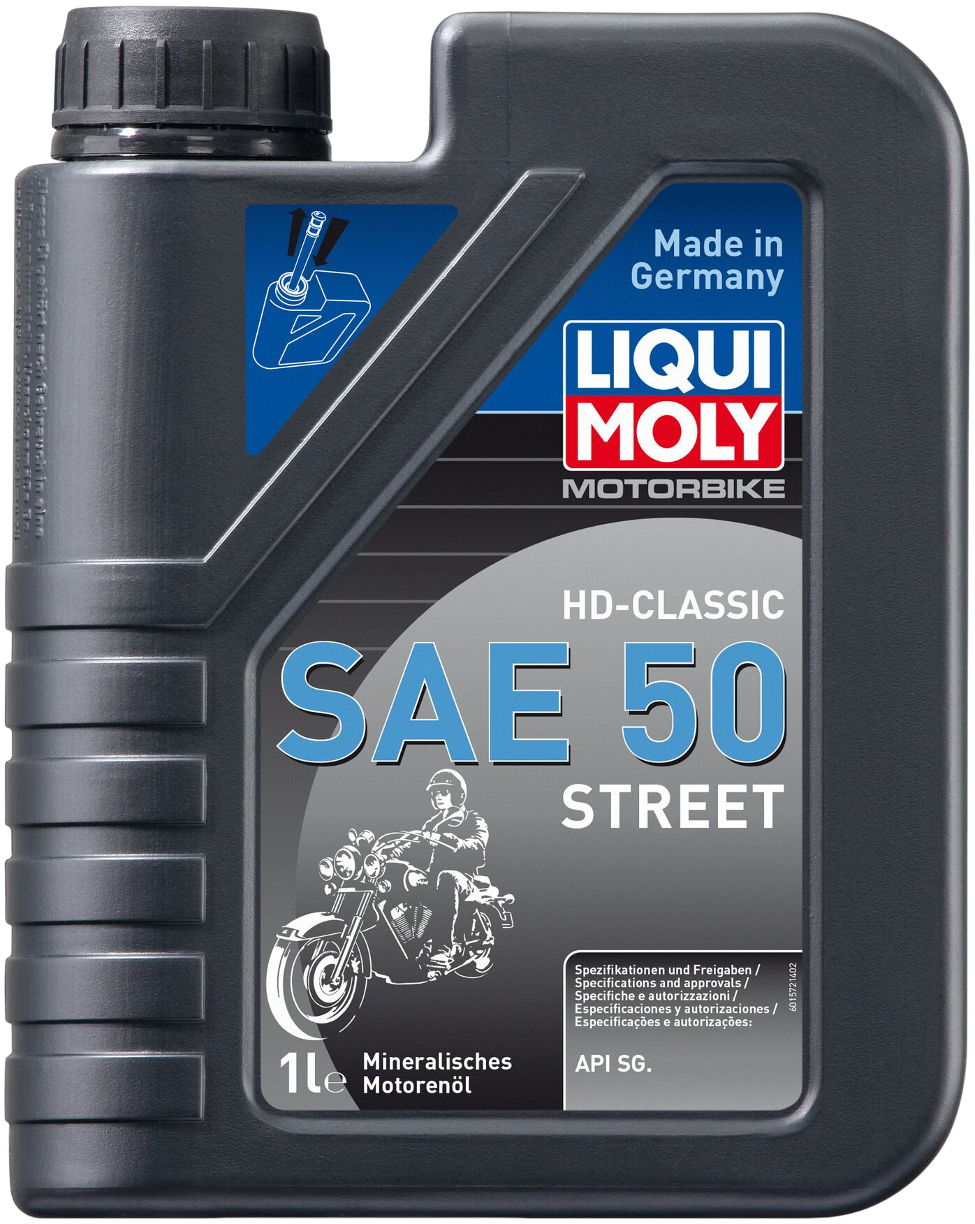 Liqui Moly Motorbike HD-Classic SAE 50 Street, 1 lt