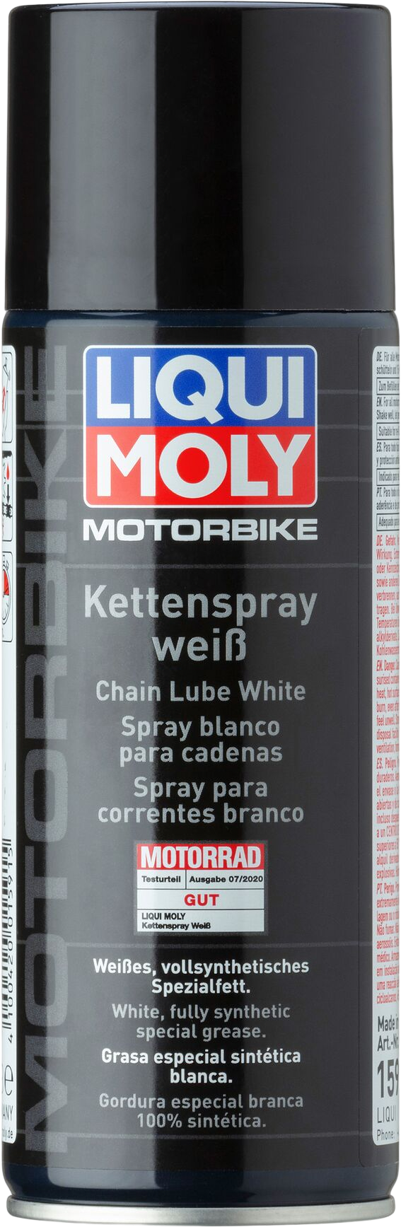 Liqui Moly Motorbike Kettingspray wit, 12 x 400 ml detail 2